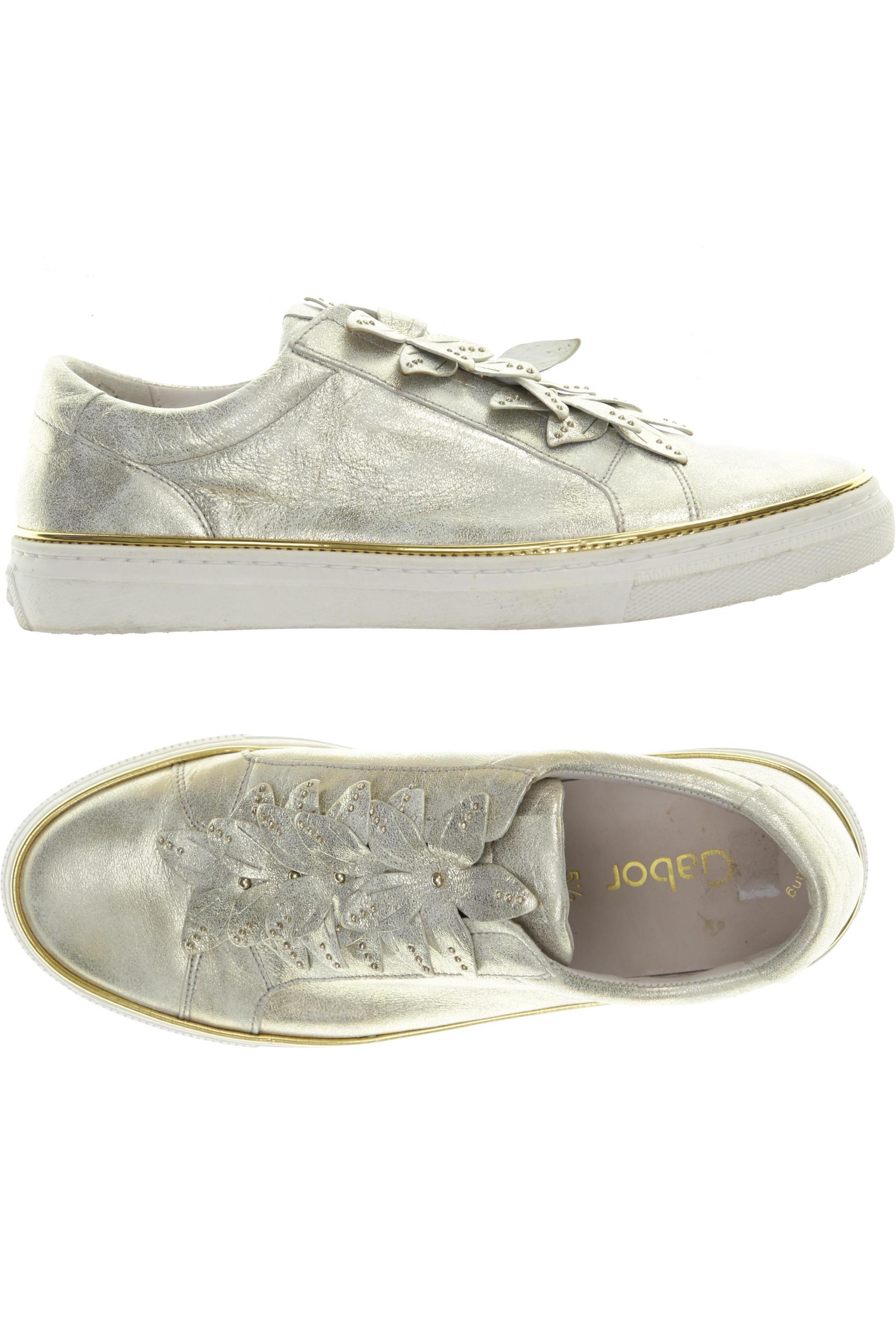 

Gabor Damen Halbschuh, beige, Gr. 5.5