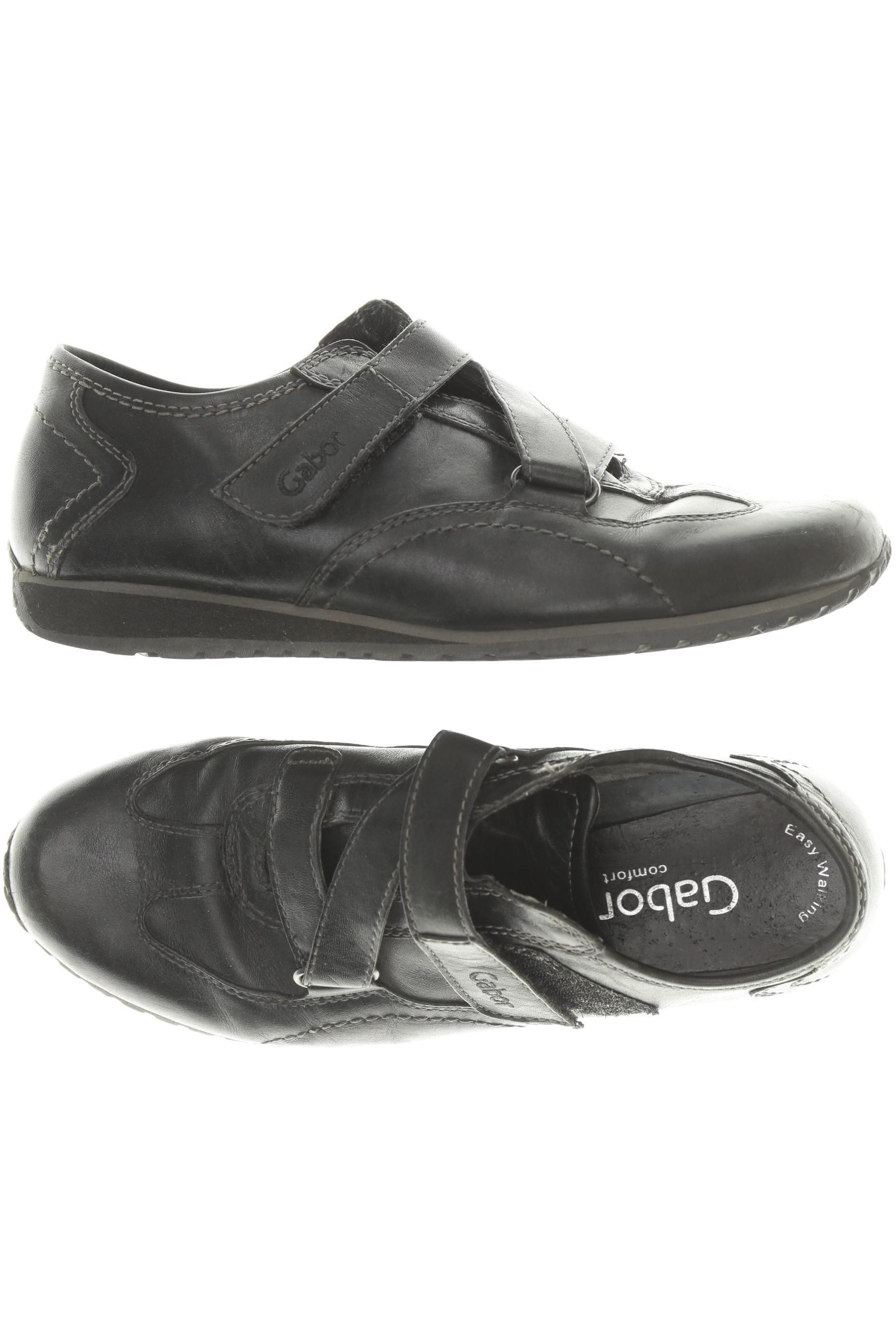 

Gabor Damen Halbschuh, schwarz, Gr. 4.5