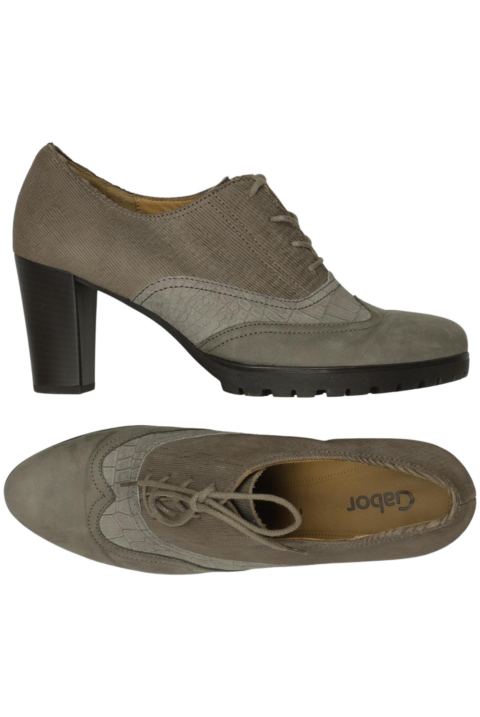 

Gabor Damen Halbschuh, grau, Gr. 7