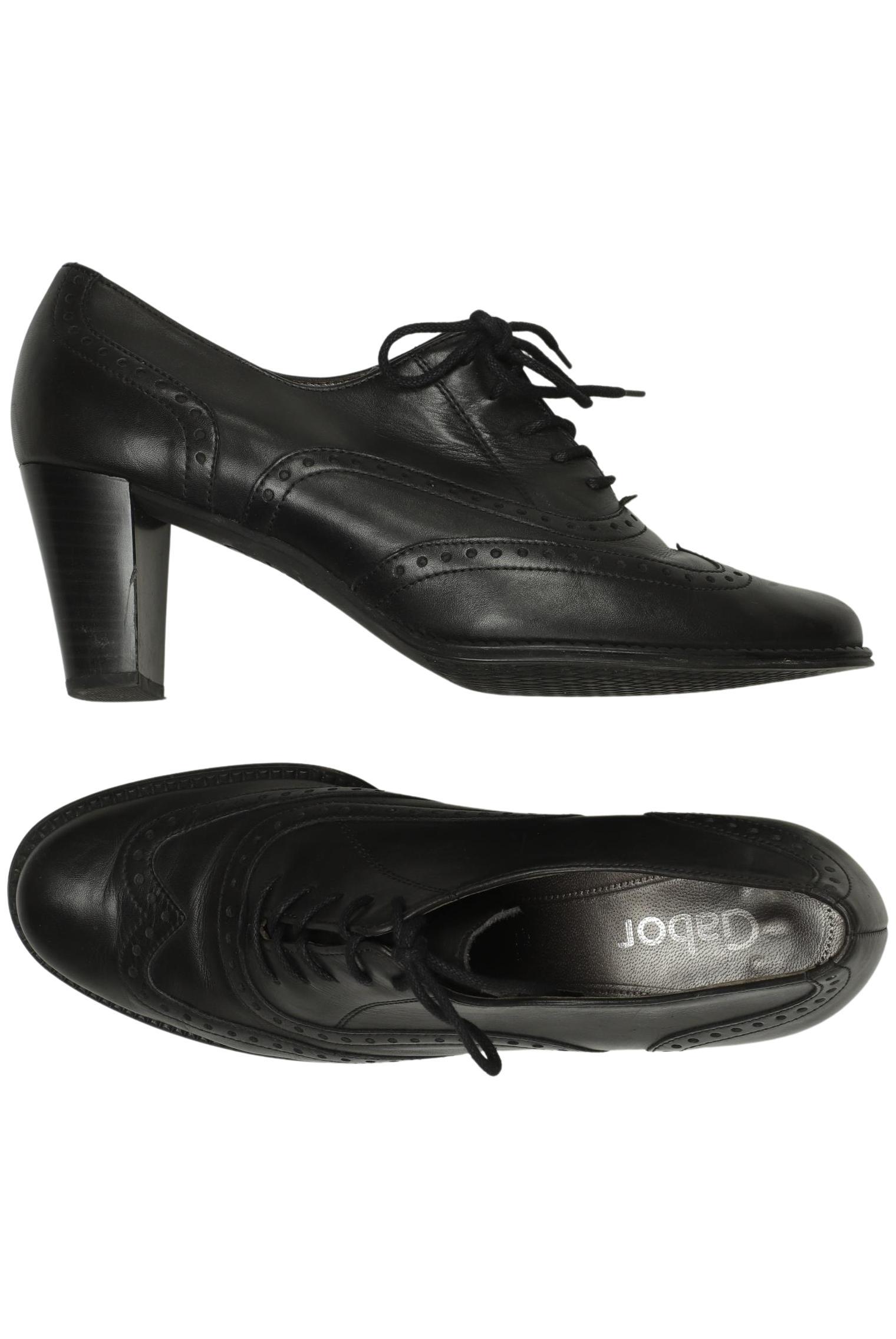 

Gabor Damen Halbschuh, schwarz, Gr. 5.5