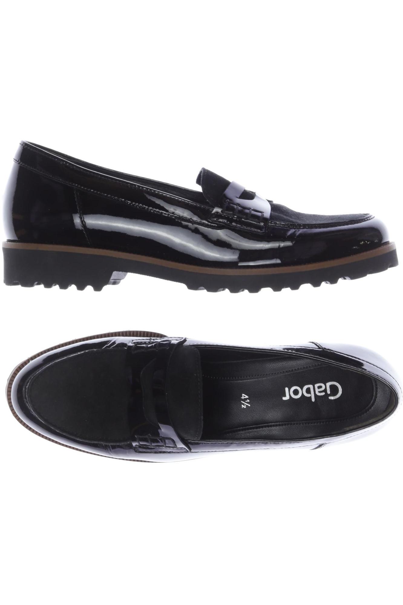 

Gabor Damen Halbschuh, schwarz, Gr. 4.5