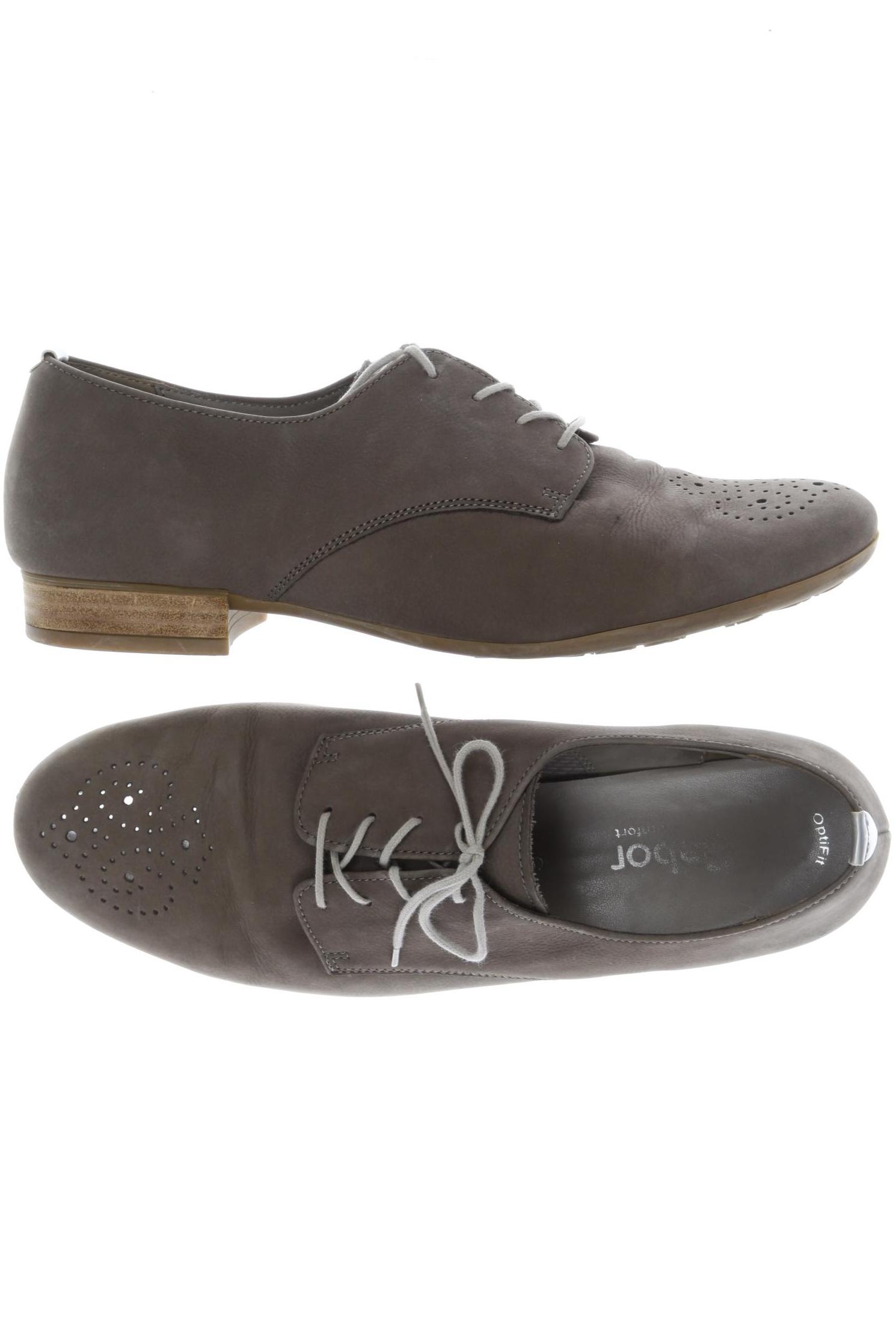 

Gabor Damen Halbschuh, beige, Gr. 7.5