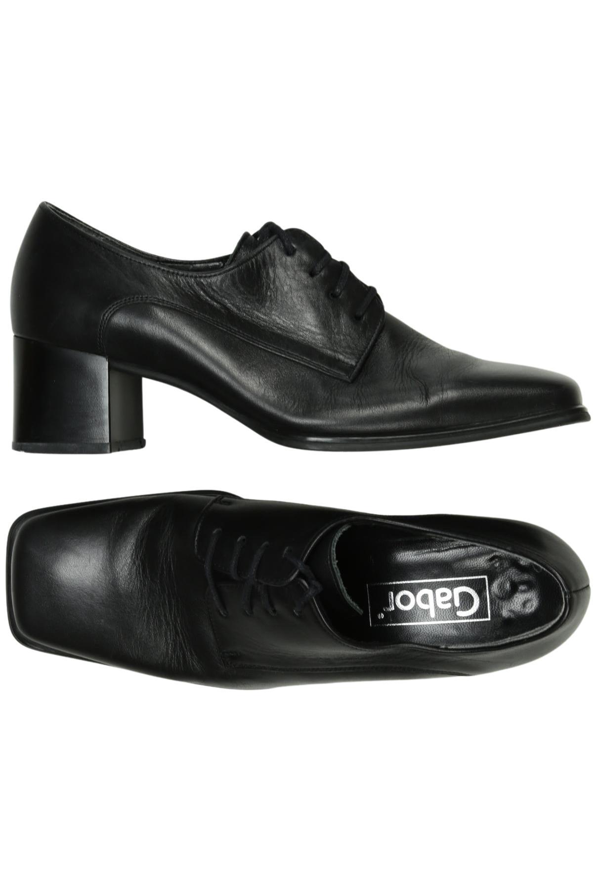 

Gabor Damen Halbschuh, schwarz, Gr. 4.5