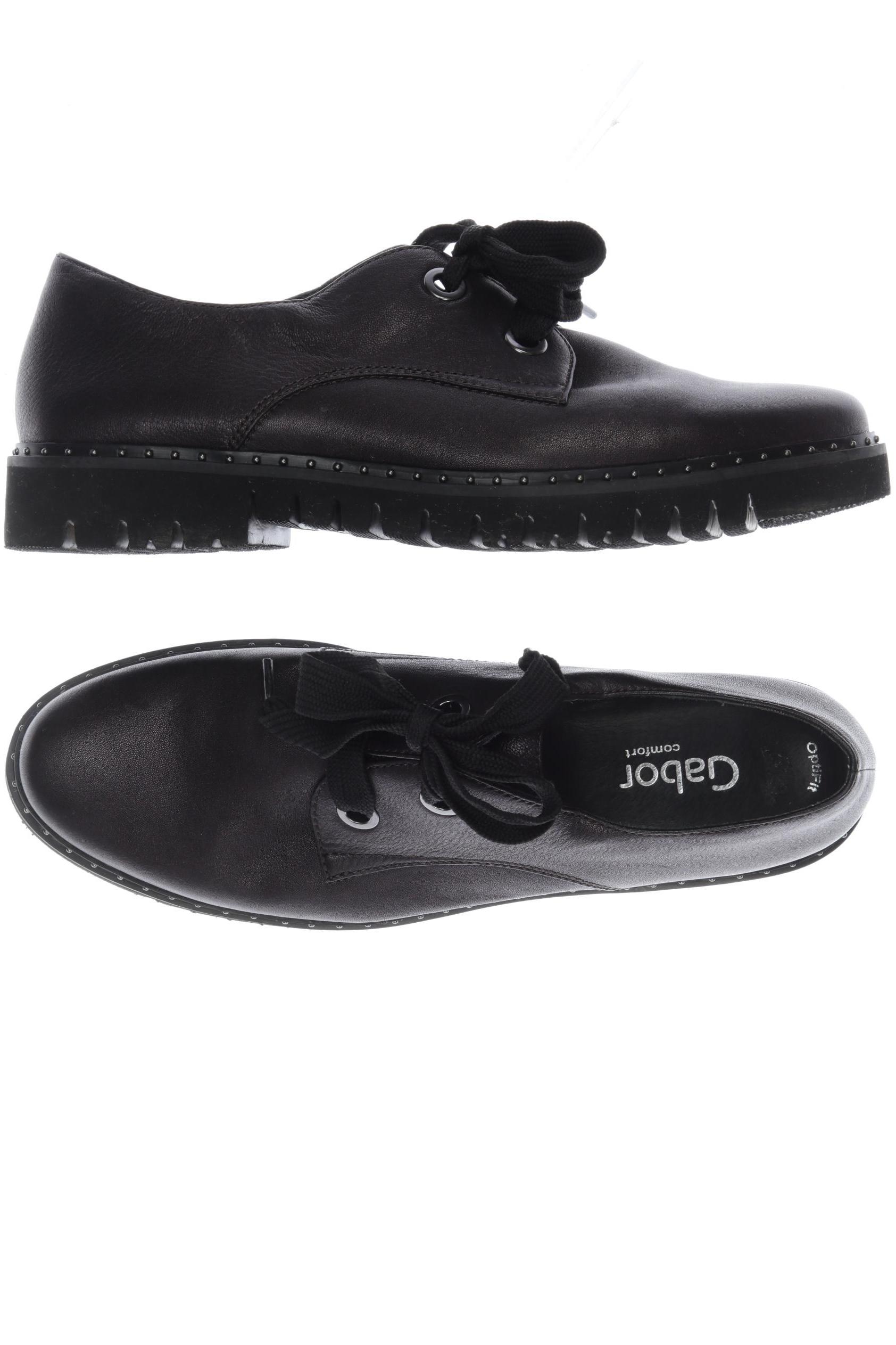 

Gabor Damen Halbschuh, schwarz, Gr. 8