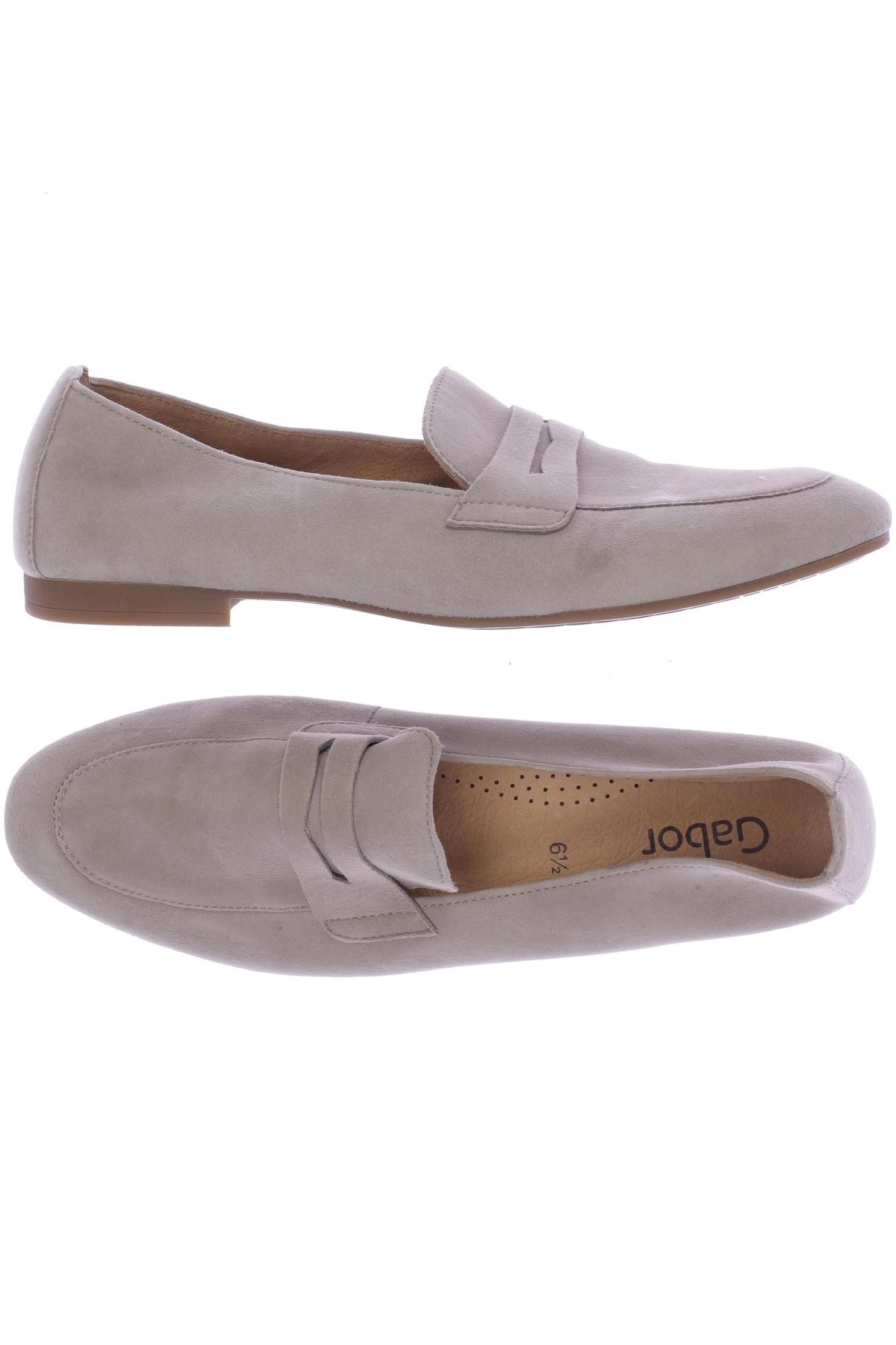 

Gabor Damen Halbschuh, beige, Gr. 6.5