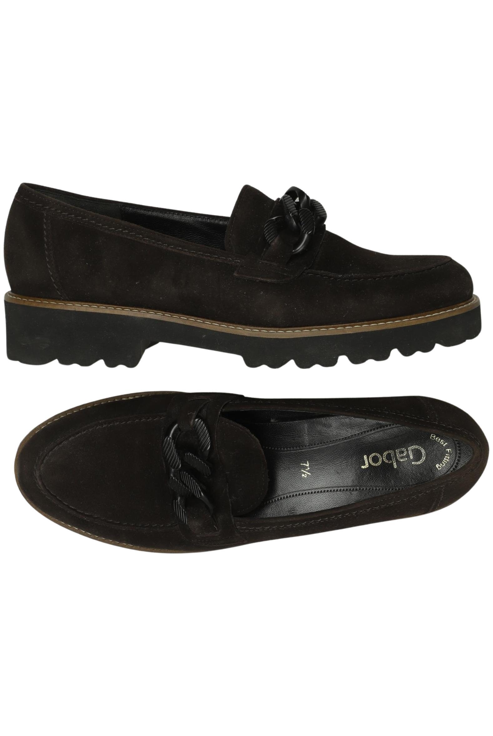 

Gabor Damen Halbschuh, braun, Gr. 7.5