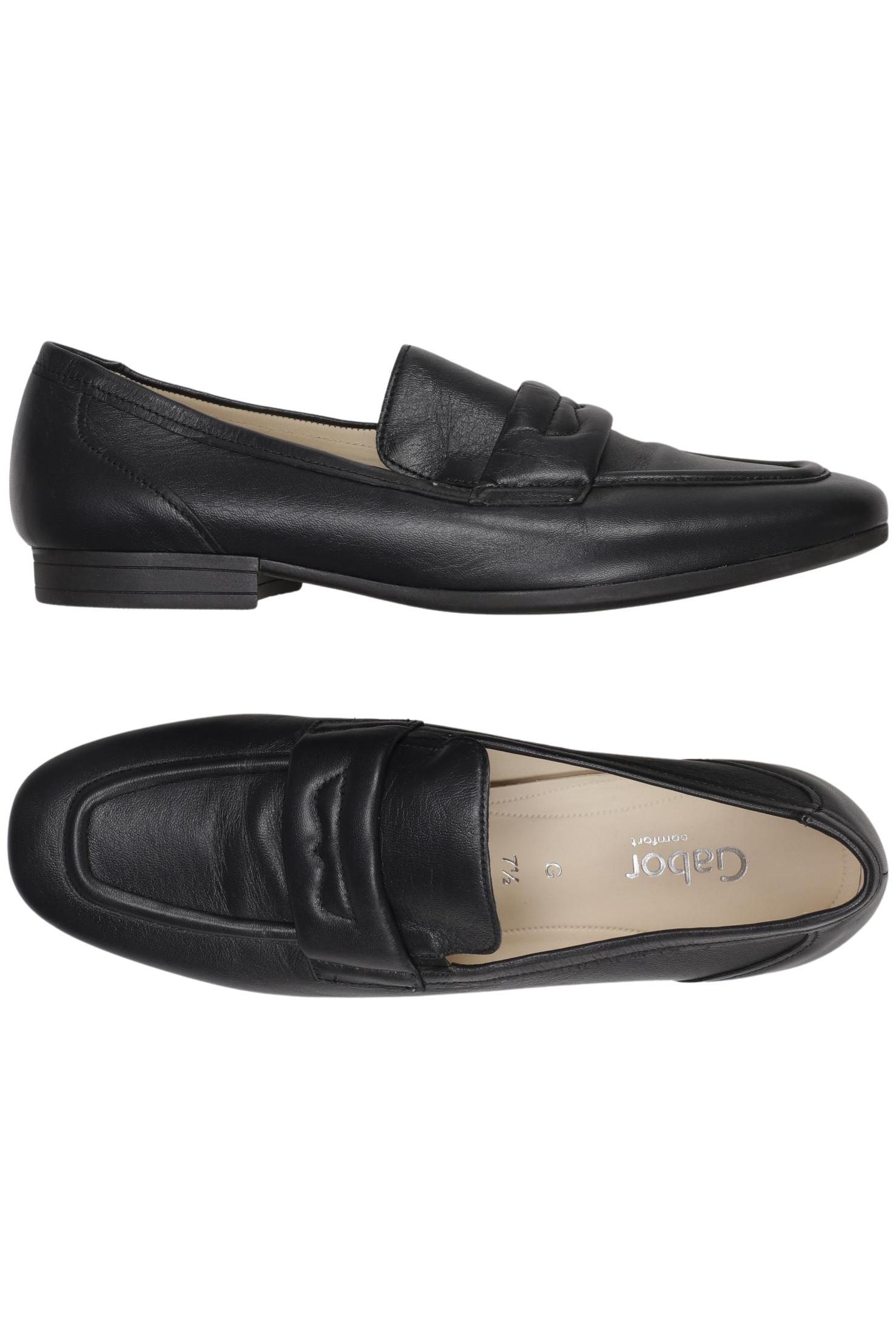 

Gabor Damen Halbschuh, schwarz, Gr. 7.5