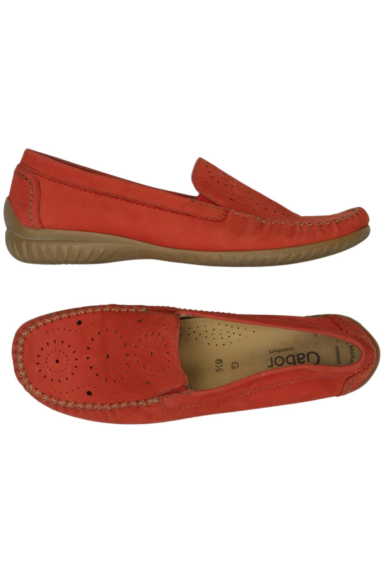 

Gabor Damen Halbschuh, rot, Gr. 6.5