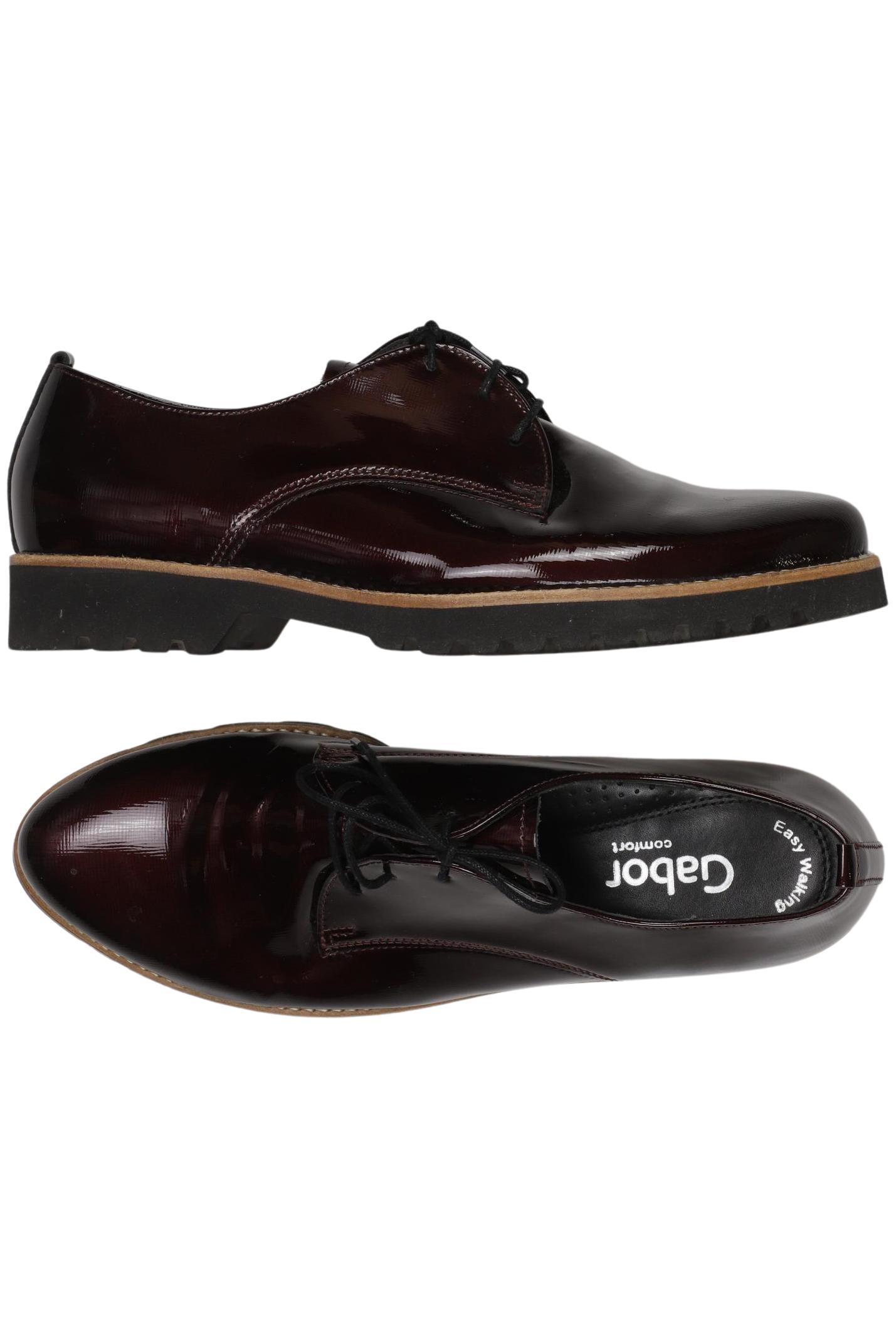 

Gabor Damen Halbschuh, bordeaux, Gr. 5