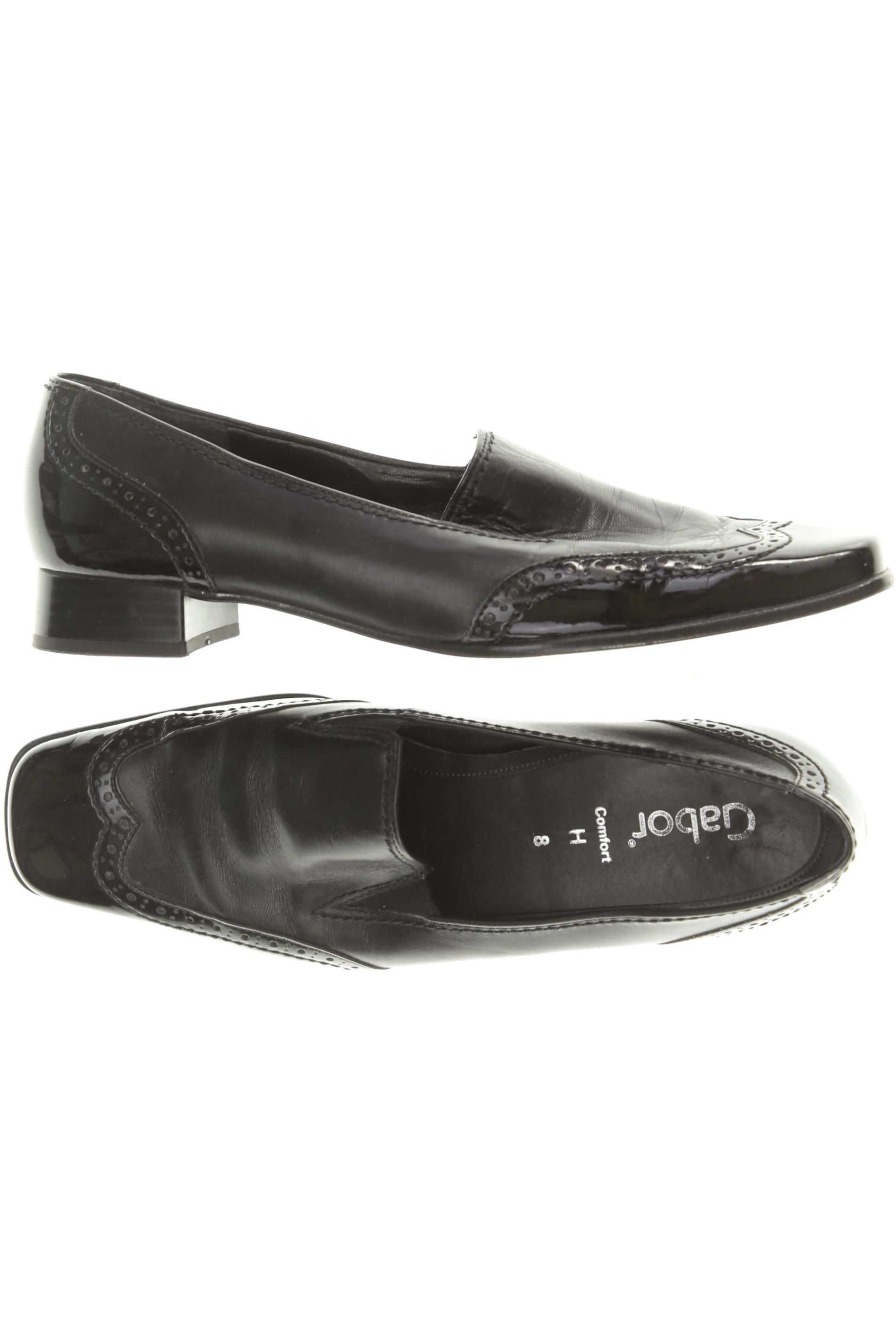 

Gabor Damen Halbschuh, schwarz, Gr. 8