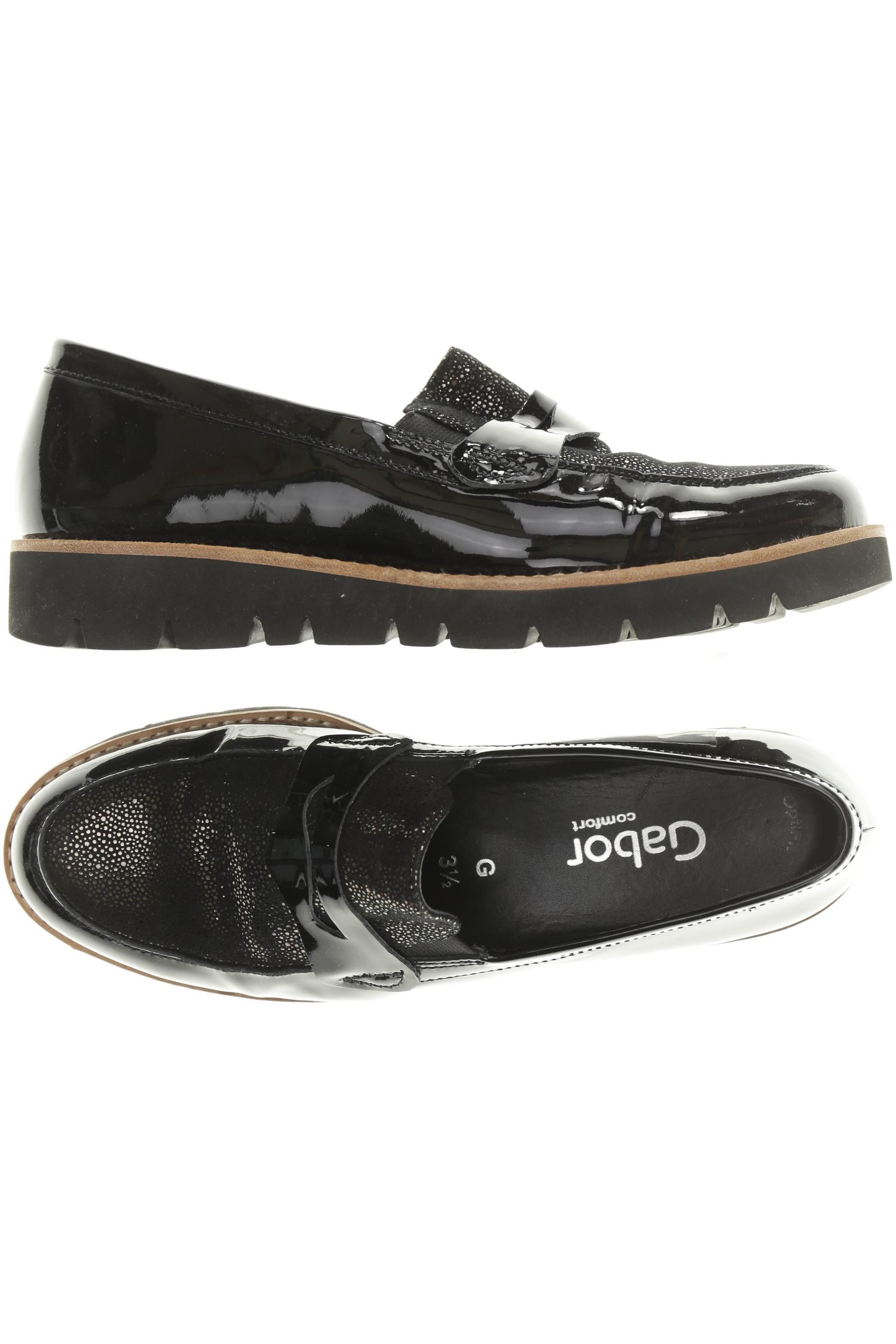 

Gabor Damen Halbschuh, schwarz, Gr. 3.5