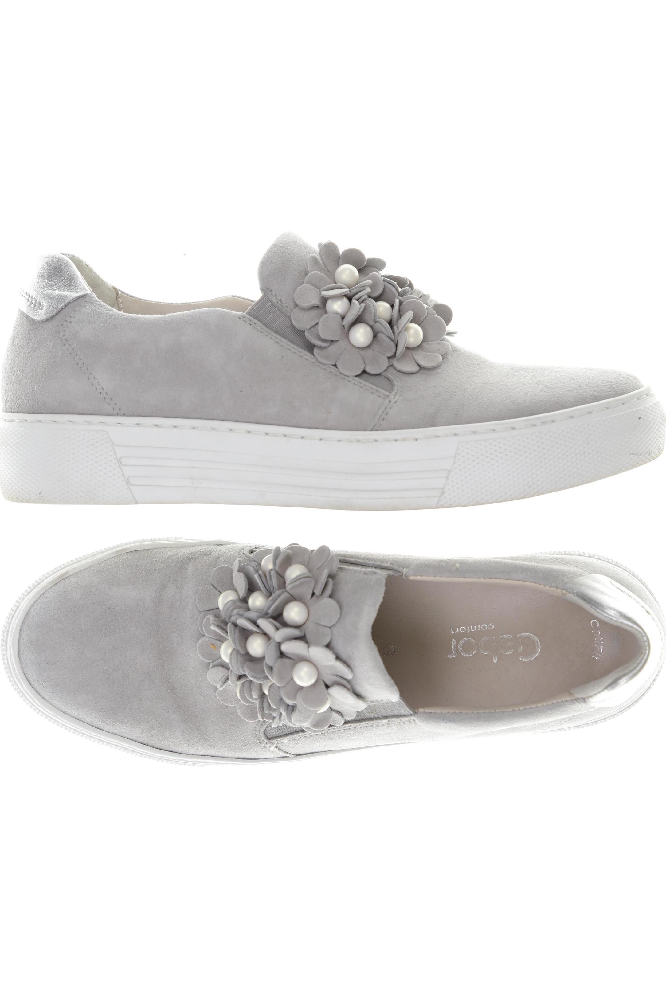 

Gabor Damen Halbschuh, grau, Gr. 6.5