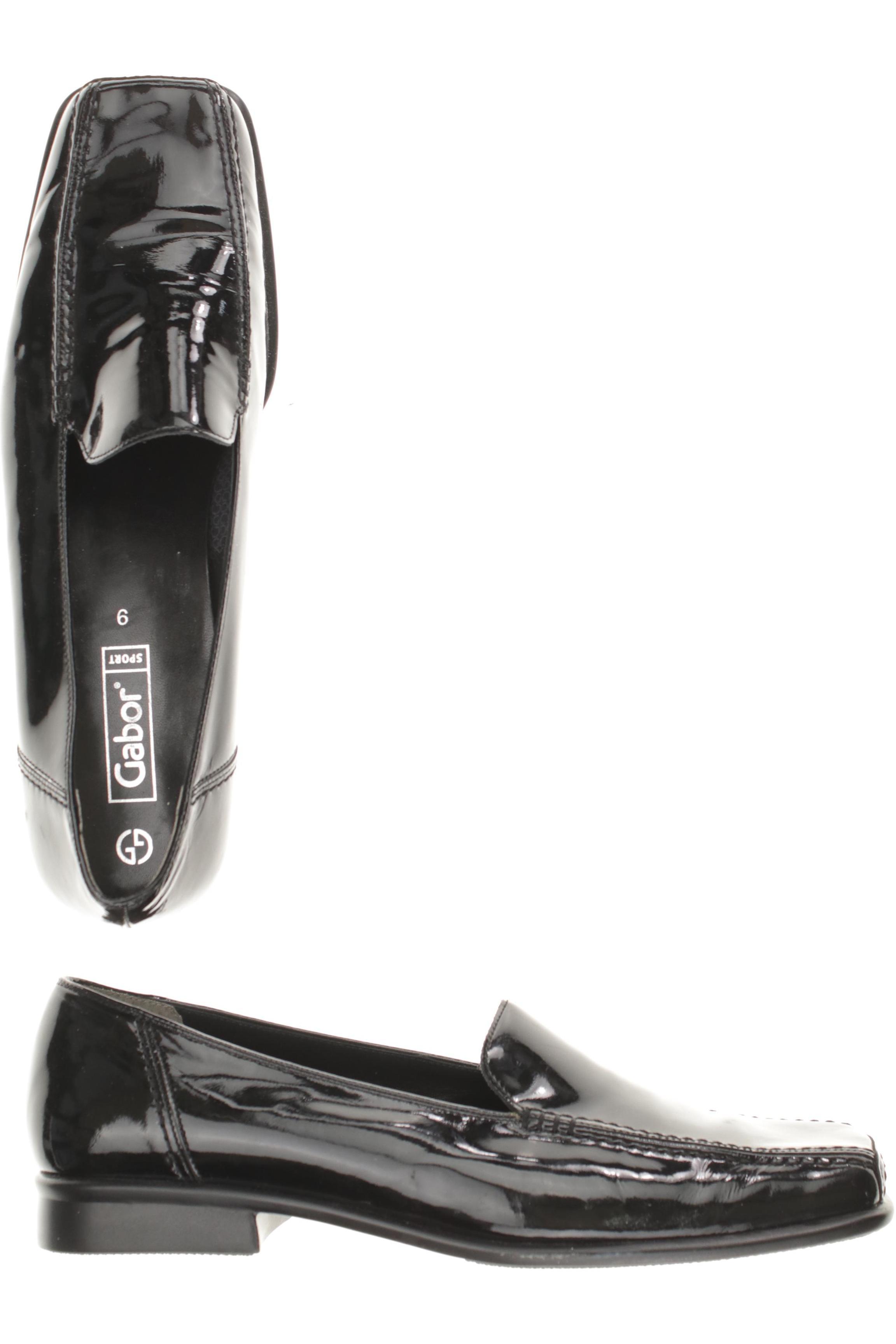 

Gabor Damen Halbschuh, schwarz, Gr. 9