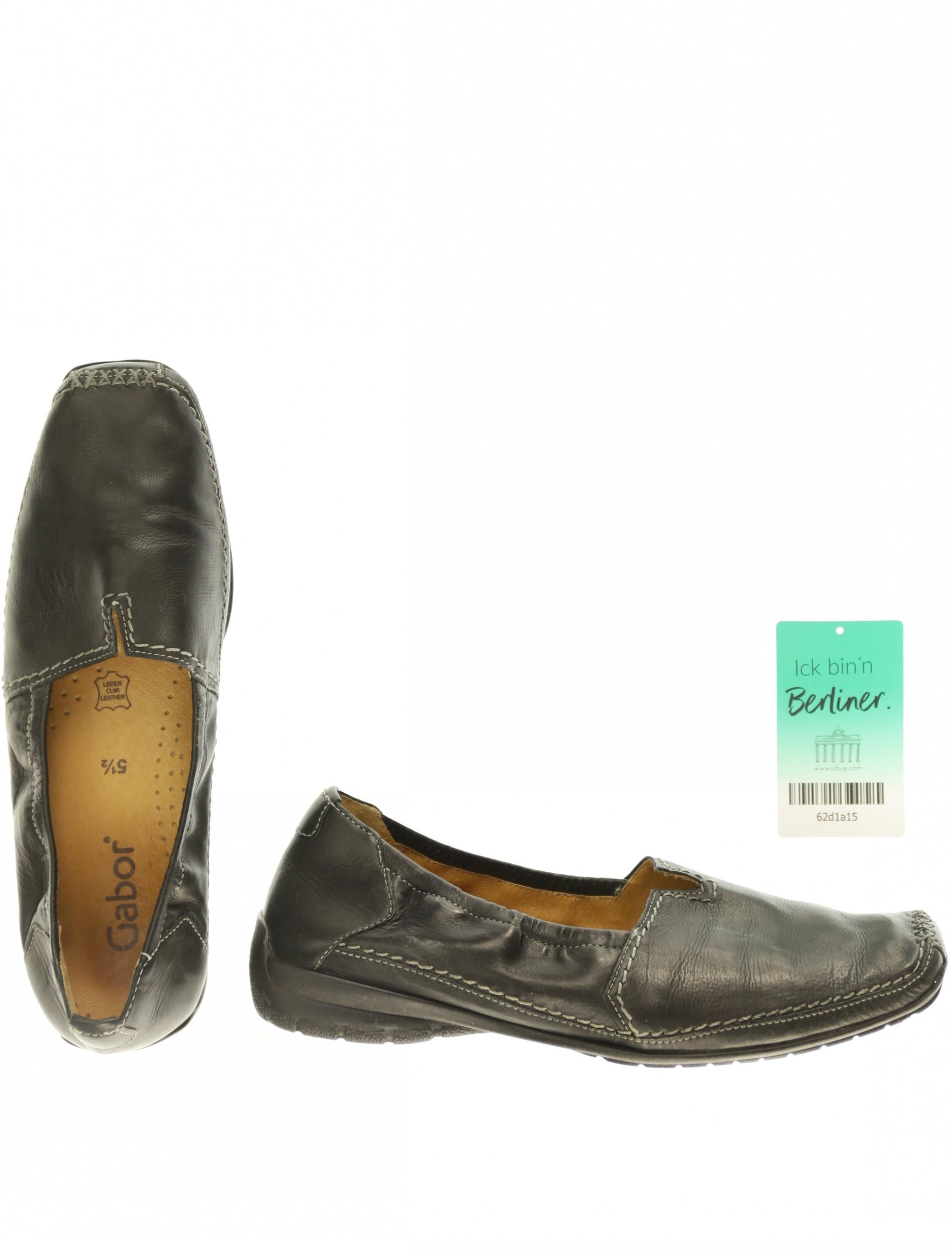 

Gabor Damen Halbschuh, schwarz, Gr. 5.5