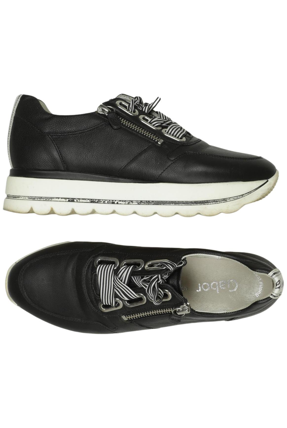 

Gabor Damen Halbschuh, schwarz, Gr. 5