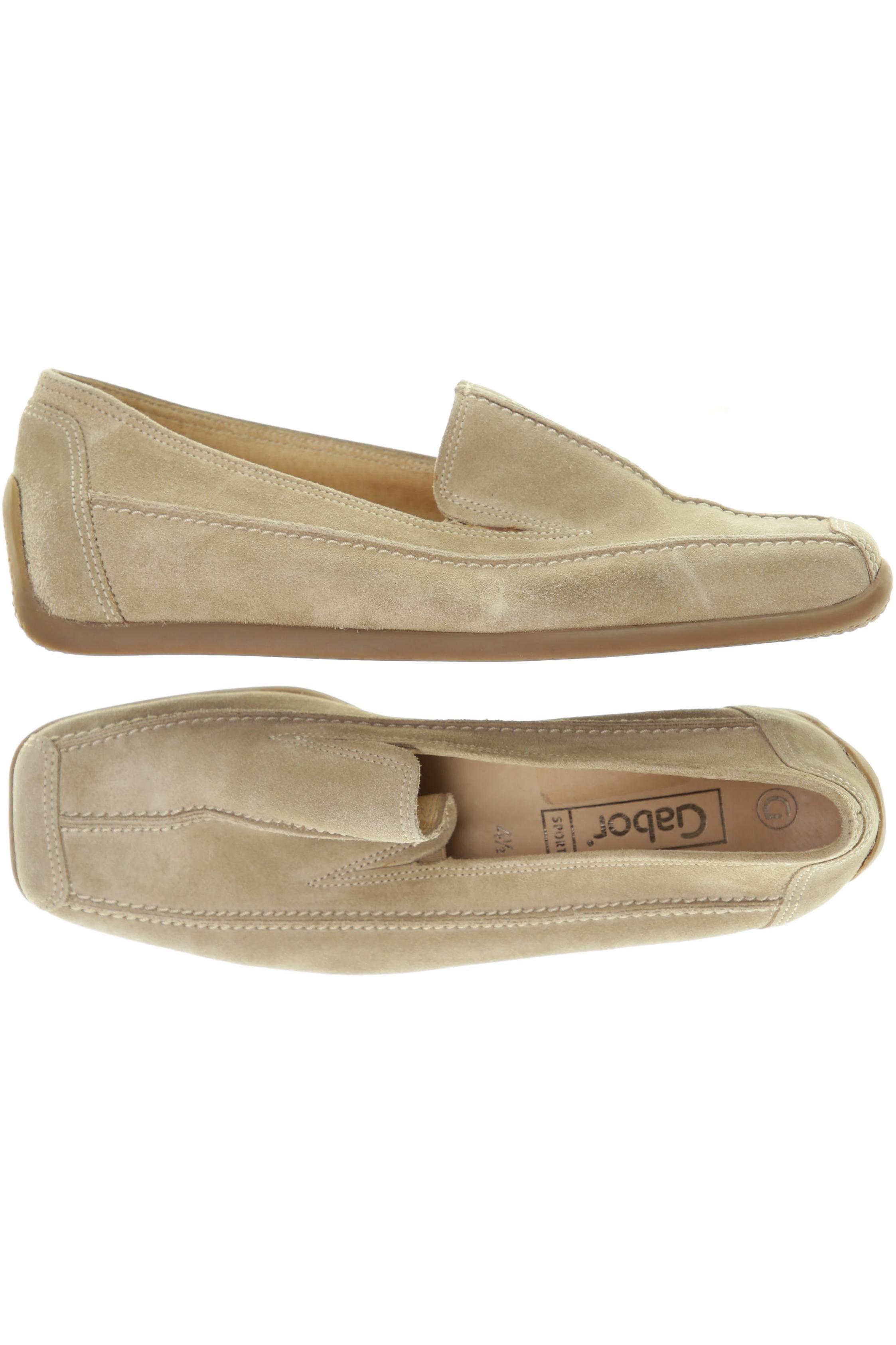 

Gabor Damen Halbschuh, beige, Gr. 4.5