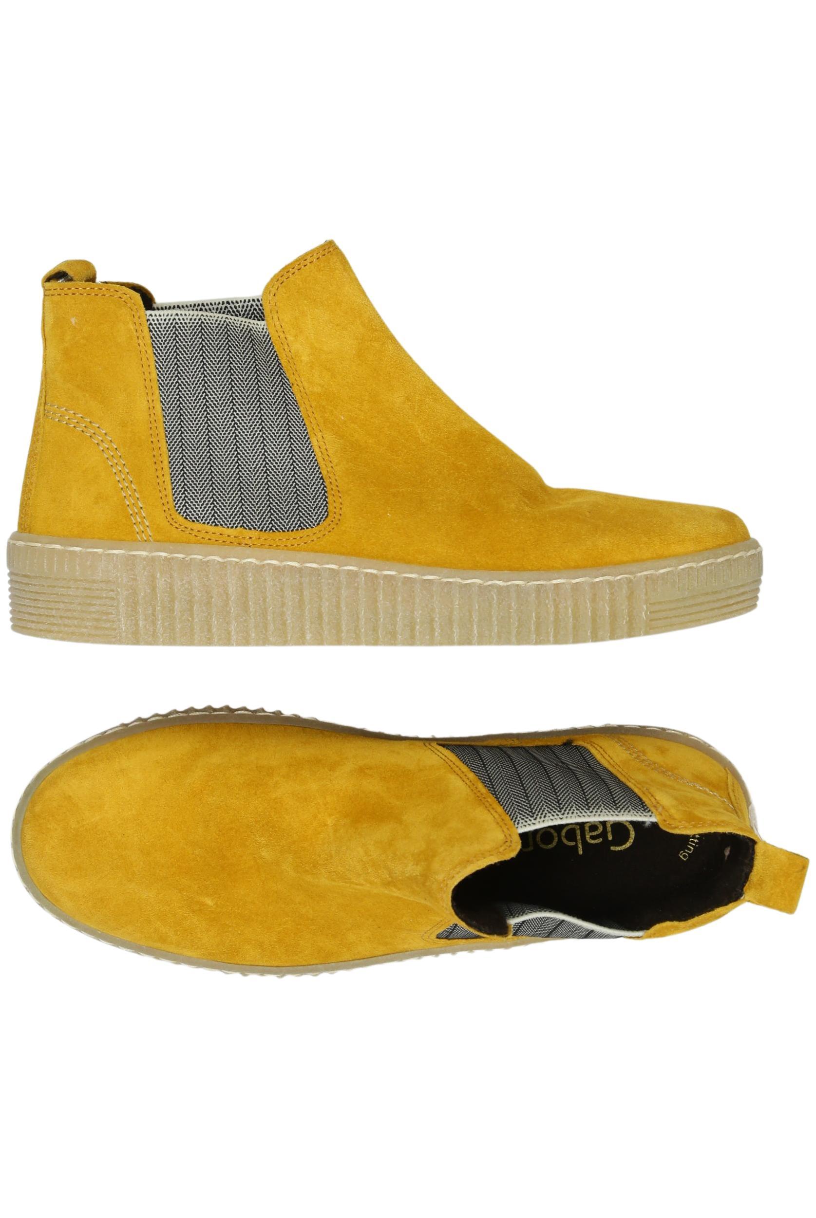 

Gabor Damen Halbschuh, gelb, Gr. 4.5