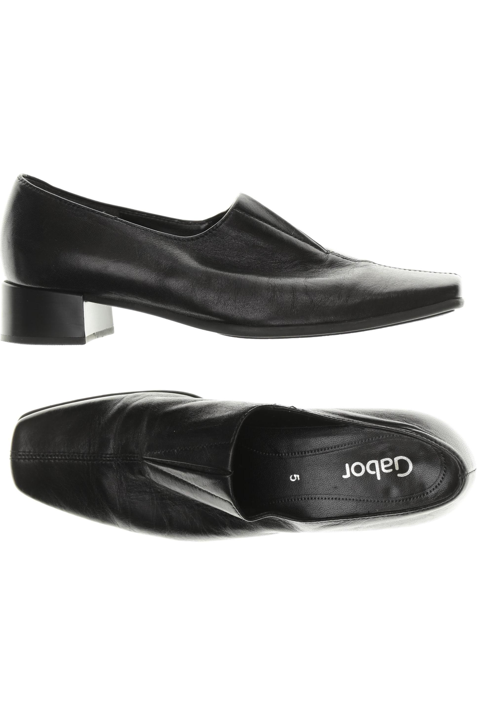 

Gabor Damen Halbschuh, schwarz, Gr. 5