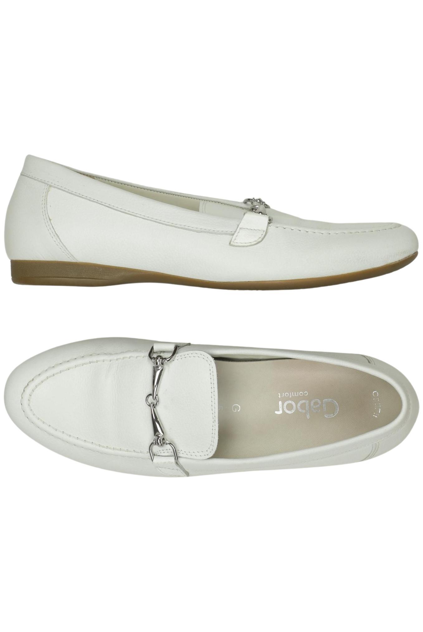 

Gabor Damen Halbschuh, weiß, Gr. 5