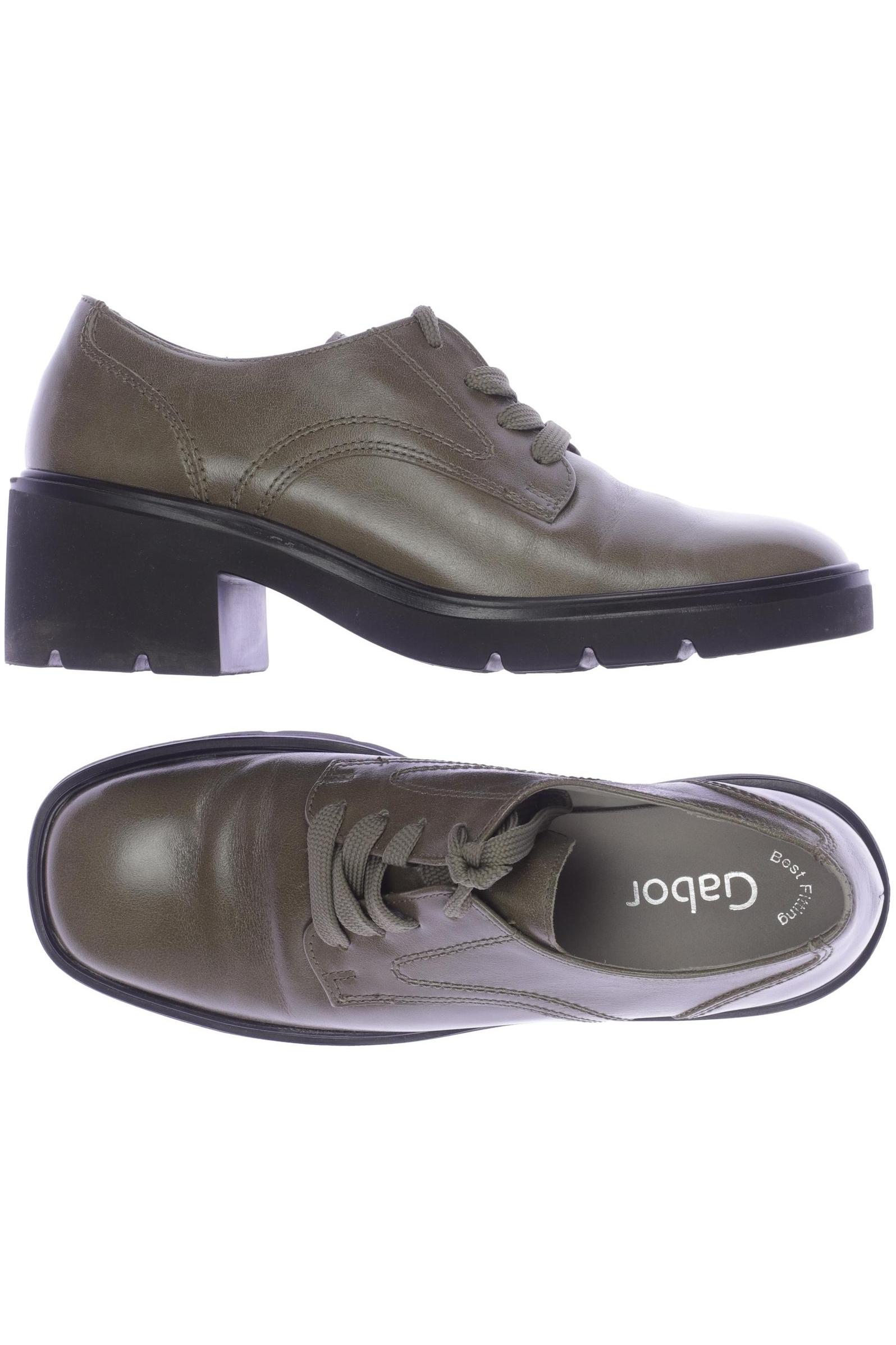 

Gabor Damen Halbschuh, grün, Gr. 5