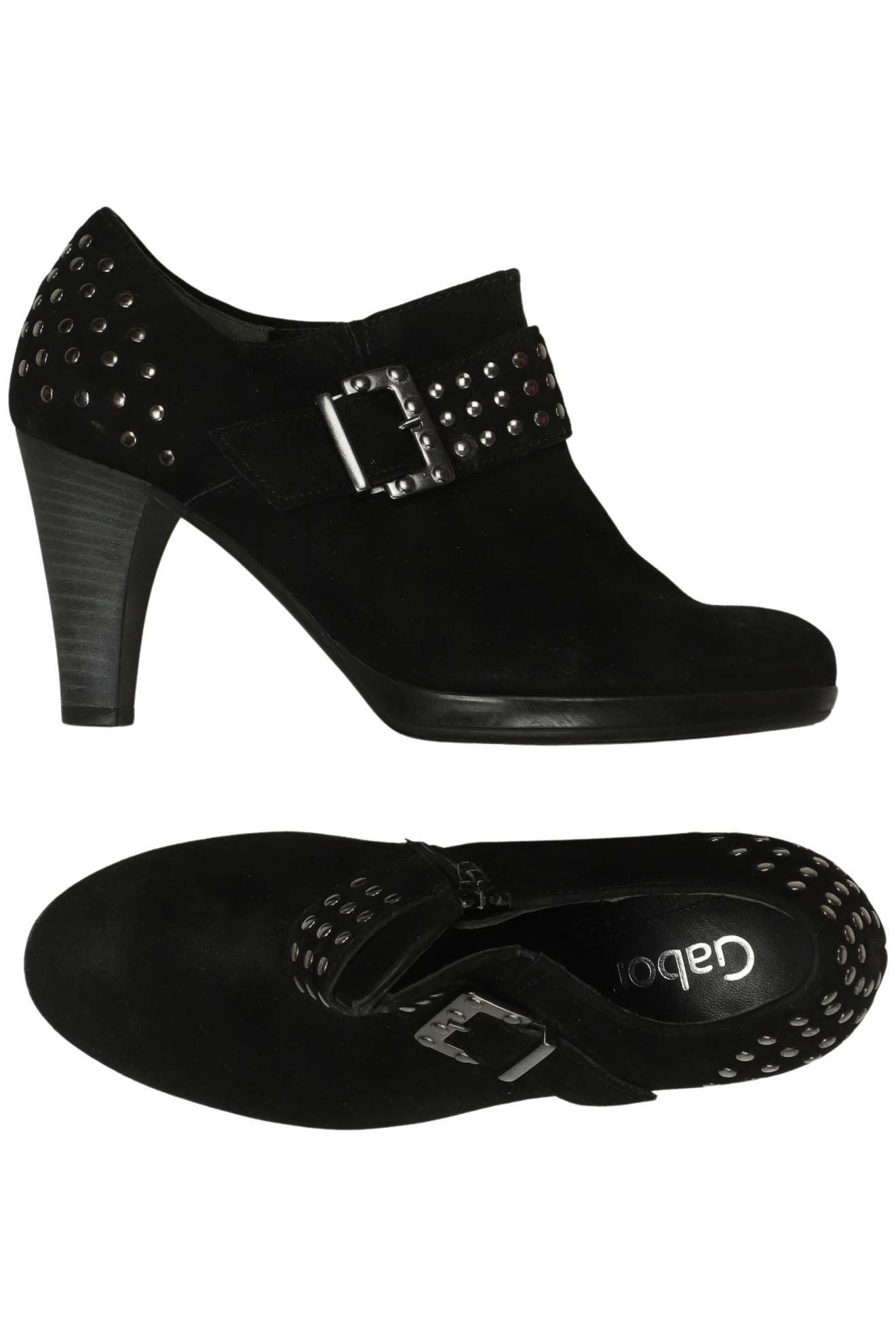 

Gabor Damen Halbschuh, schwarz, Gr. 3.5