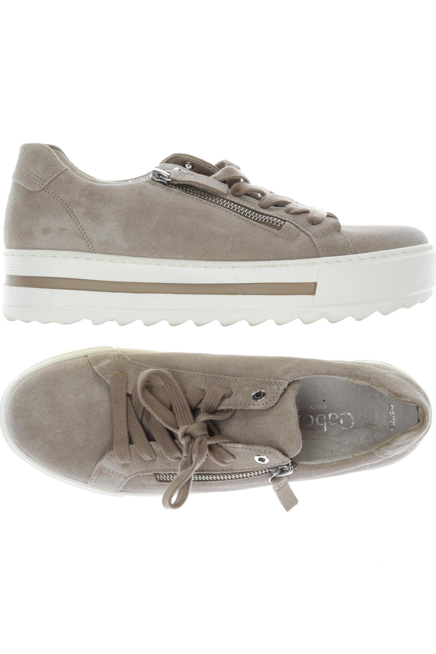 

Gabor Damen Halbschuh, beige, Gr. 7