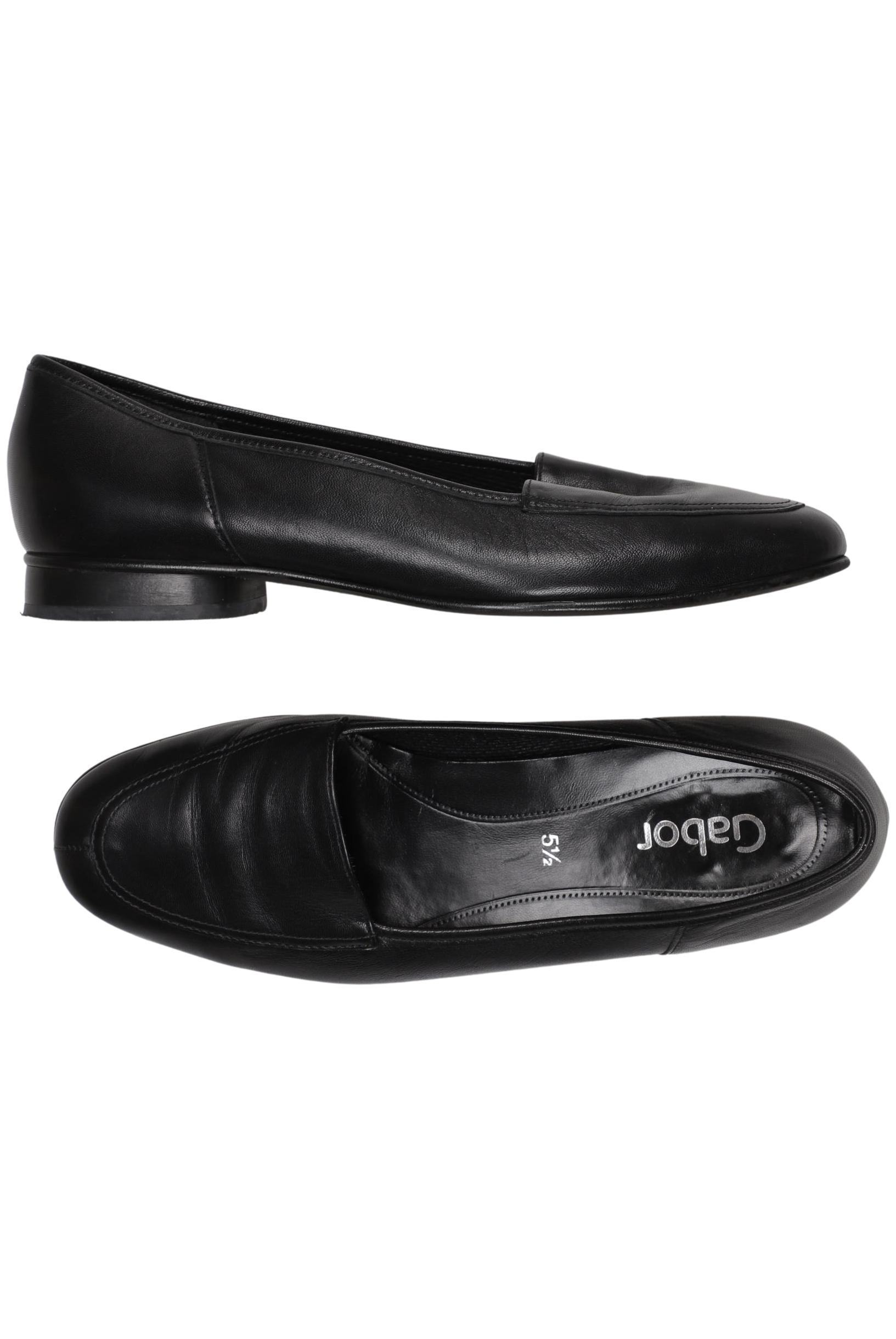 

Gabor Damen Halbschuh, schwarz, Gr. 5.5