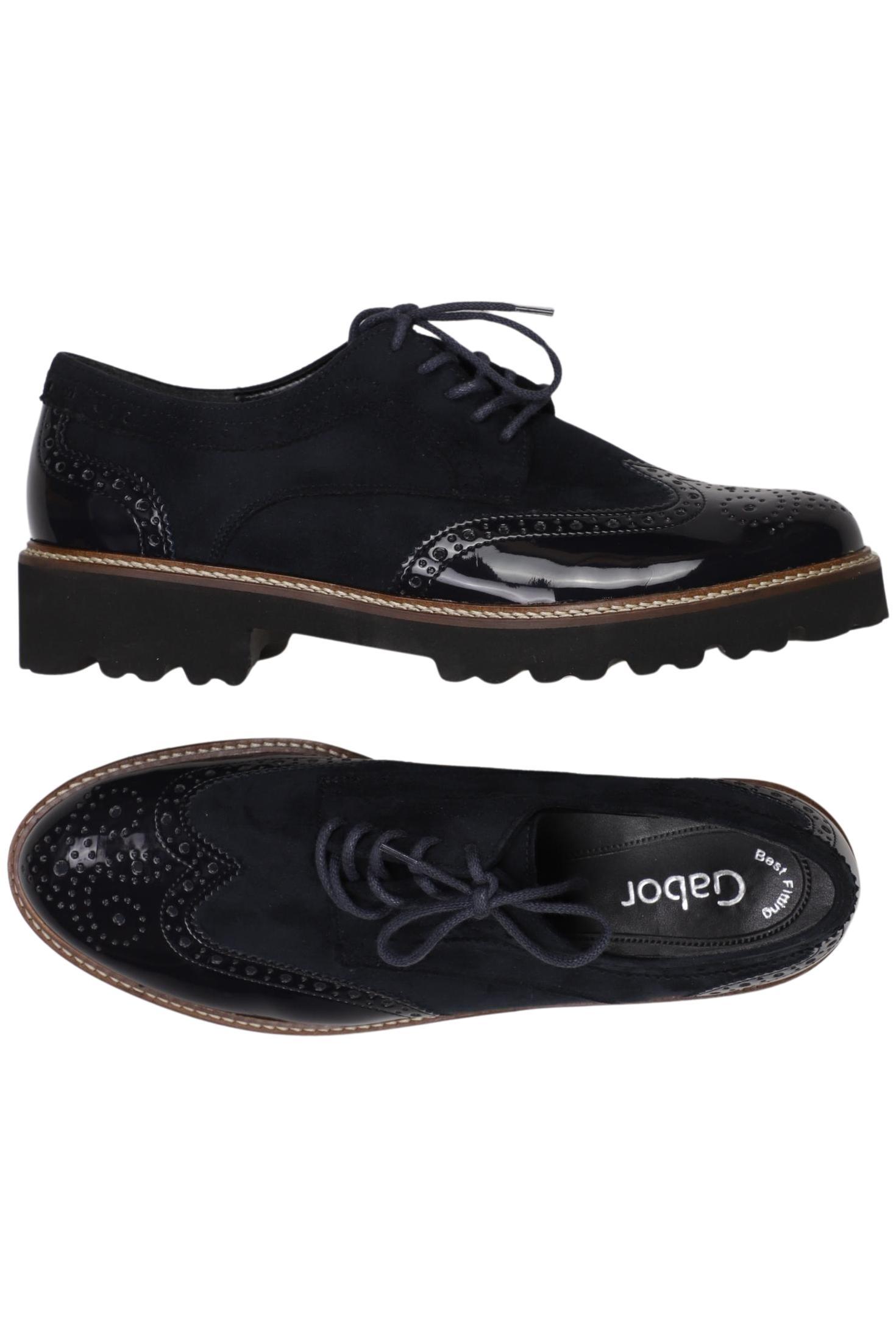 

Gabor Damen Halbschuh, marineblau, Gr. 6