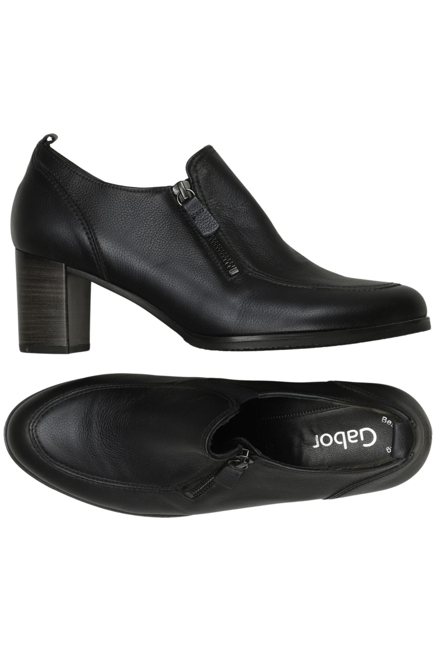 

Gabor Damen Halbschuh, schwarz, Gr. 6.5