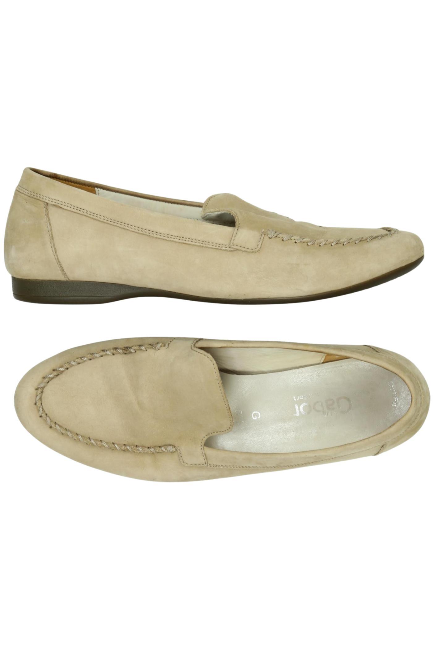 

Gabor Damen Halbschuh, beige, Gr. 6.5