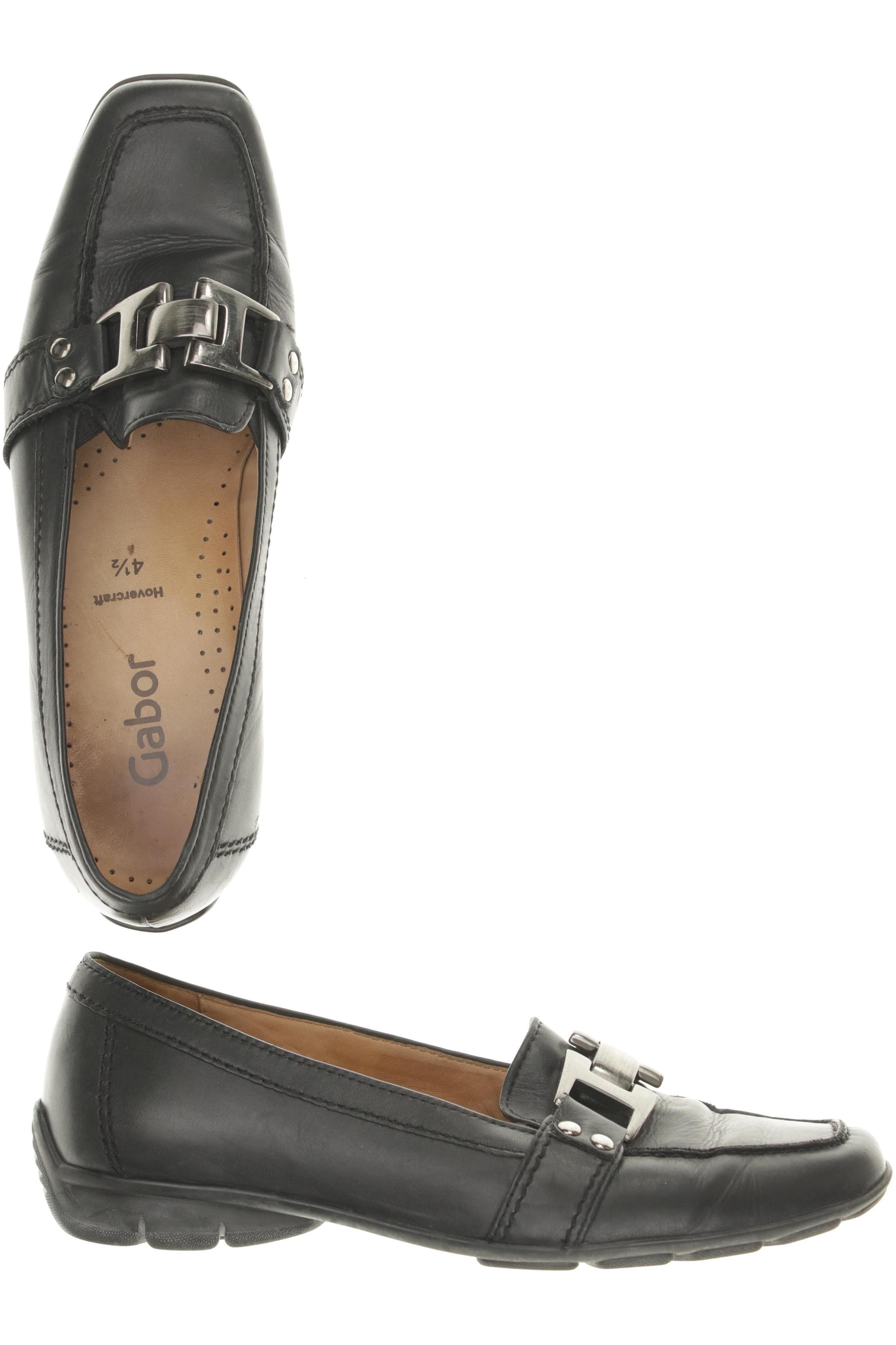 

Gabor Damen Halbschuh, schwarz, Gr. 4.5