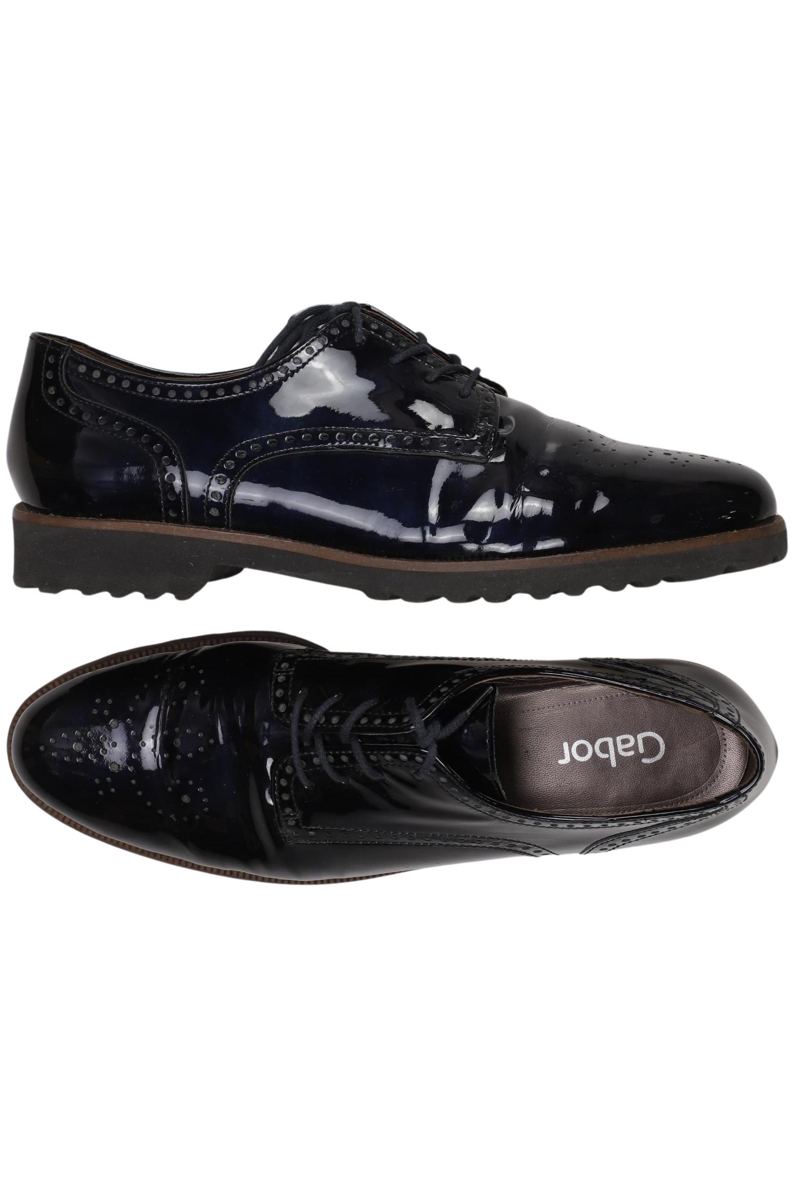 

Gabor Damen Halbschuh, marineblau, Gr. 7