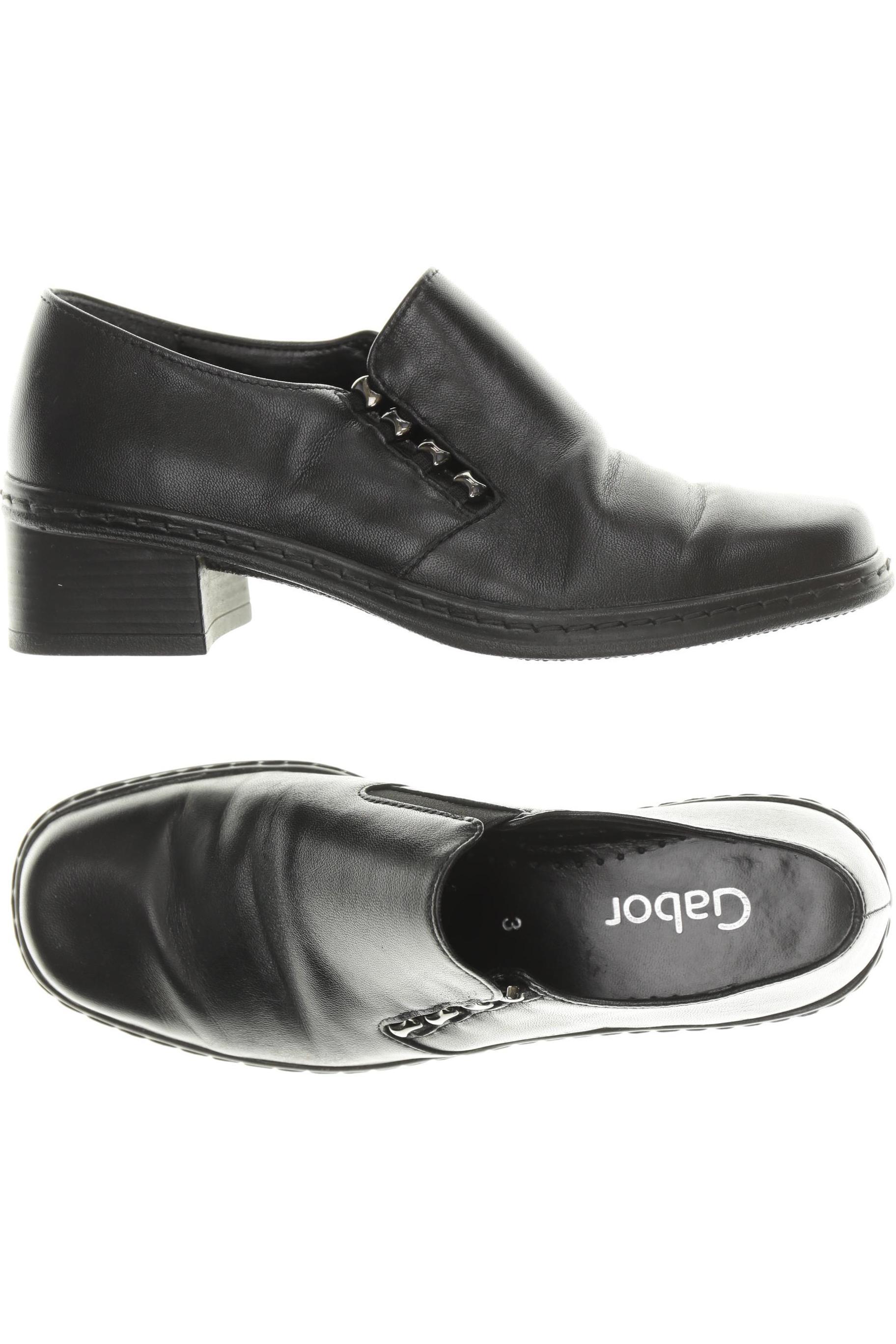 

Gabor Damen Halbschuh, schwarz, Gr. 3