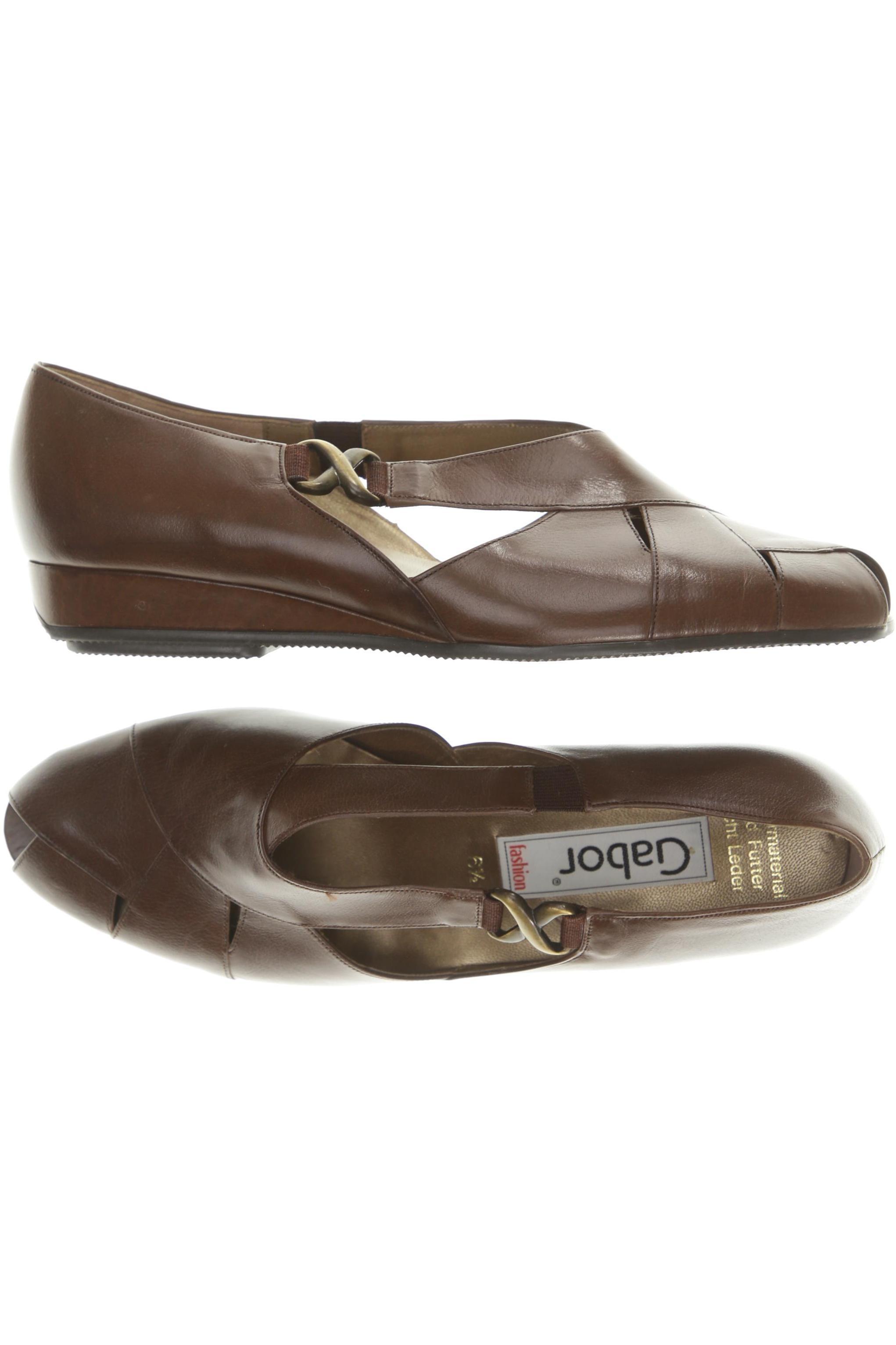 

Gabor Damen Halbschuh, braun, Gr. 6.5