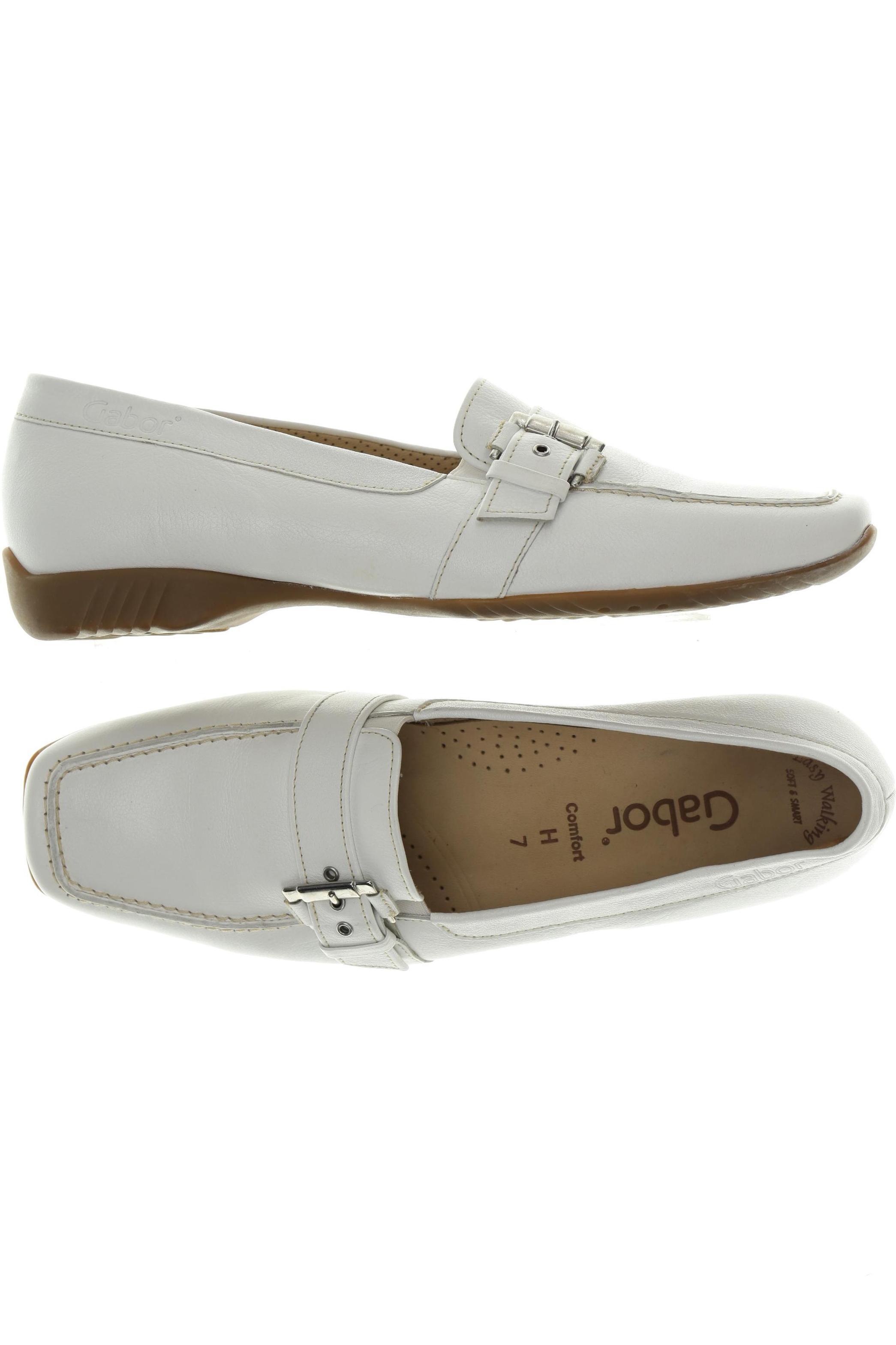 

Gabor Damen Halbschuh, weiß, Gr. 7