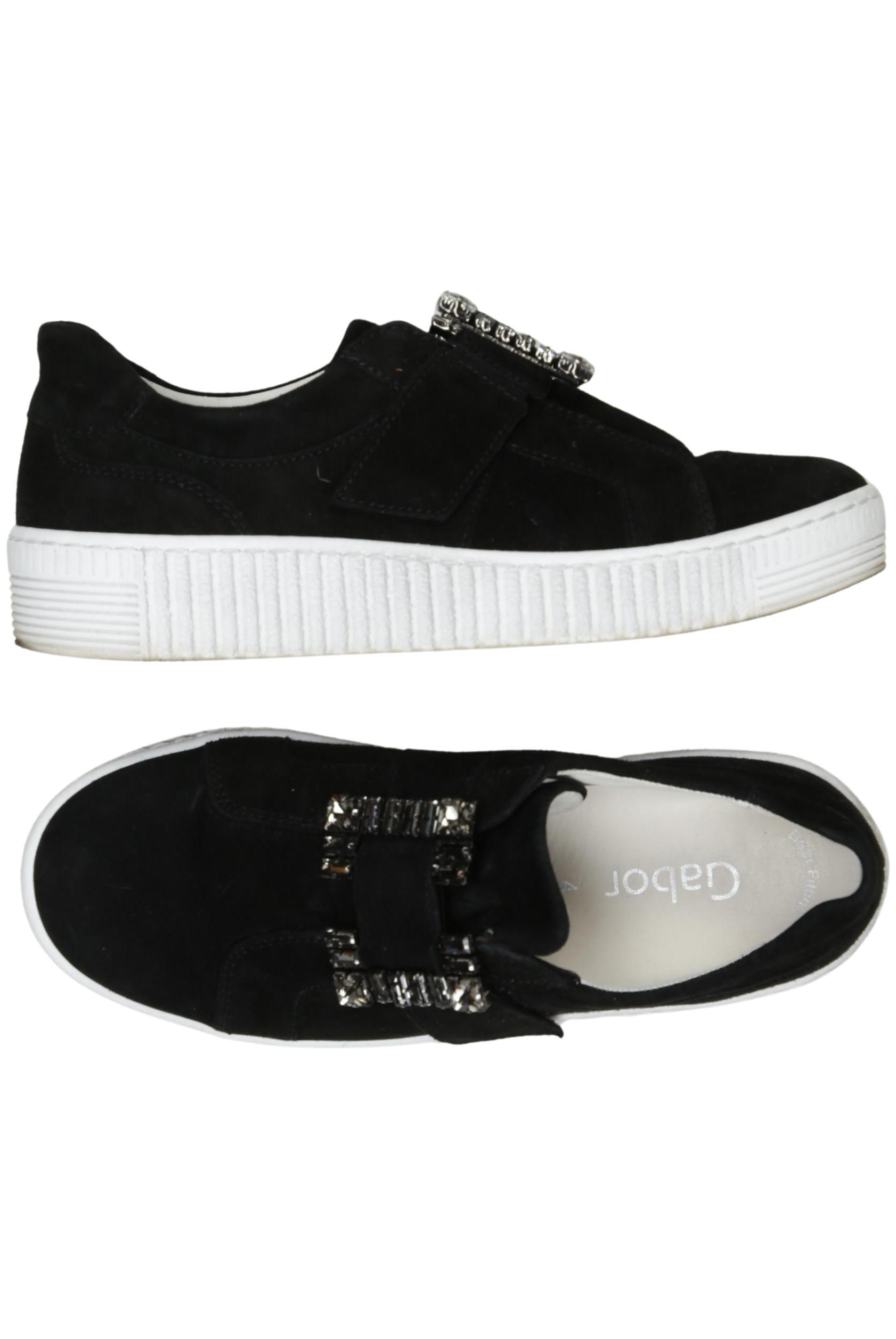 

Gabor Damen Halbschuh, schwarz, Gr. 4