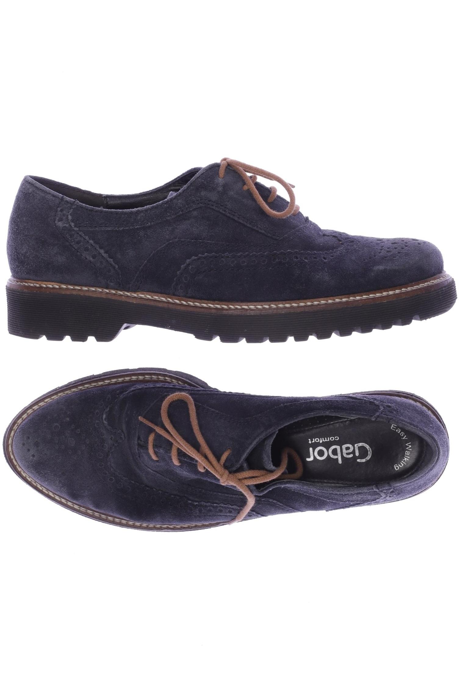 

Gabor Damen Halbschuh, marineblau, Gr. 4.5