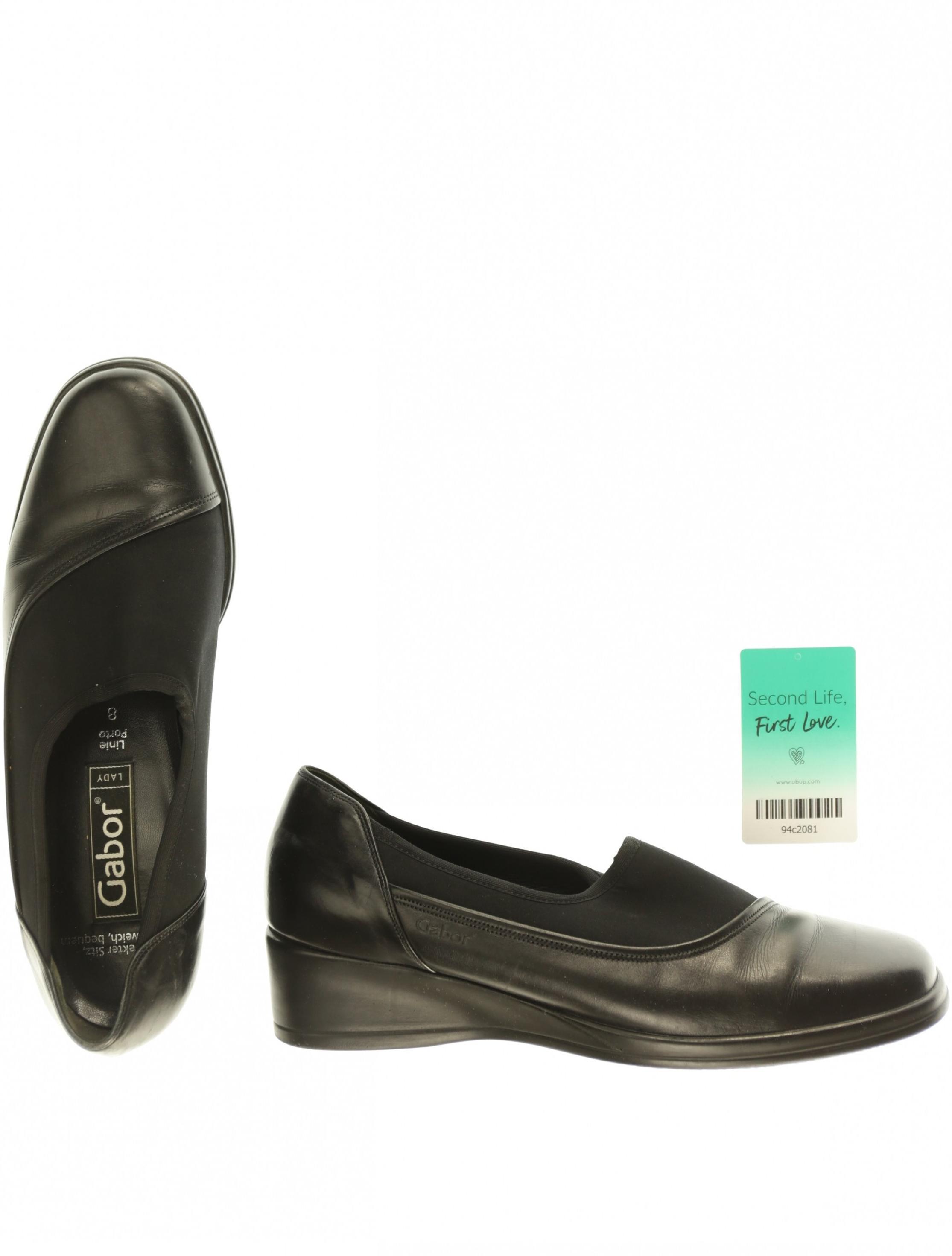 

Gabor Damen Halbschuh, schwarz, Gr. 8