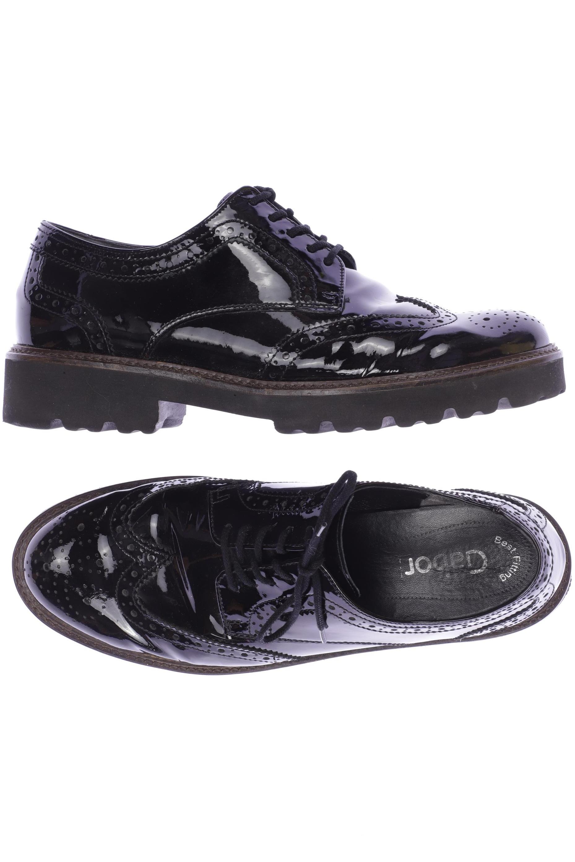 

Gabor Damen Halbschuh, schwarz, Gr. 5