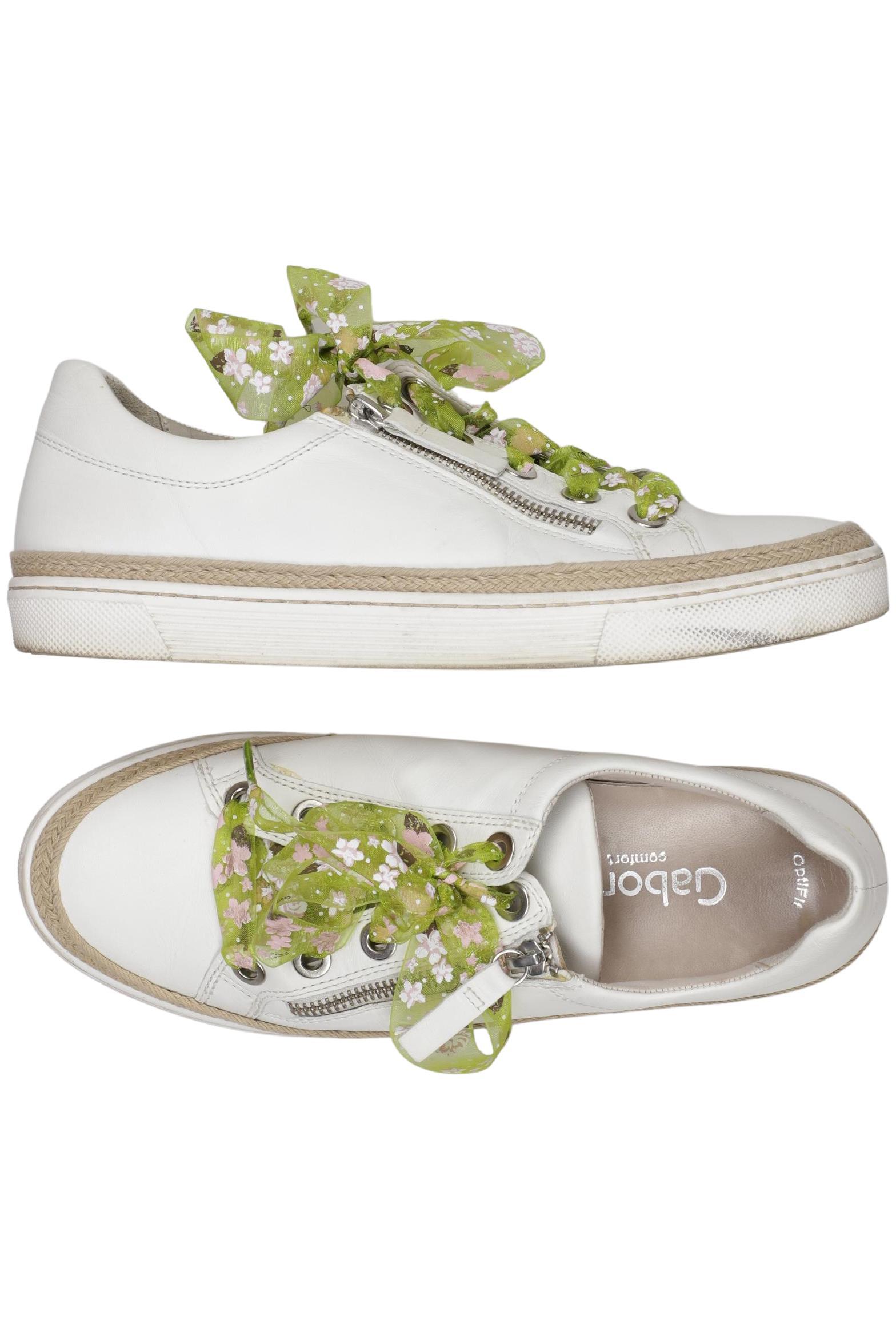 

Gabor Damen Halbschuh, weiß, Gr. 6