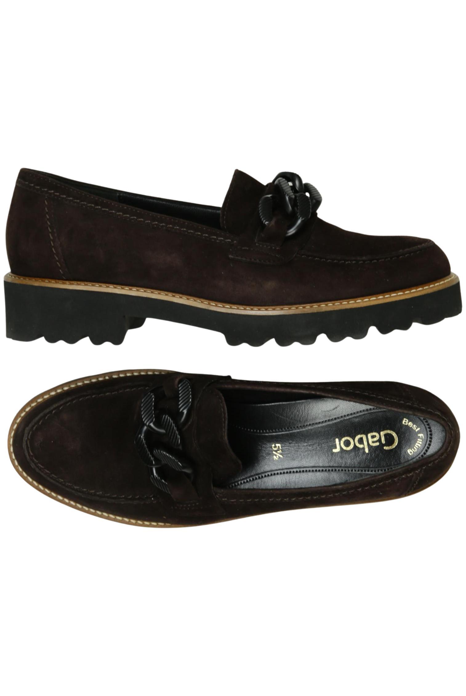 

Gabor Damen Halbschuh, braun, Gr. 5.5