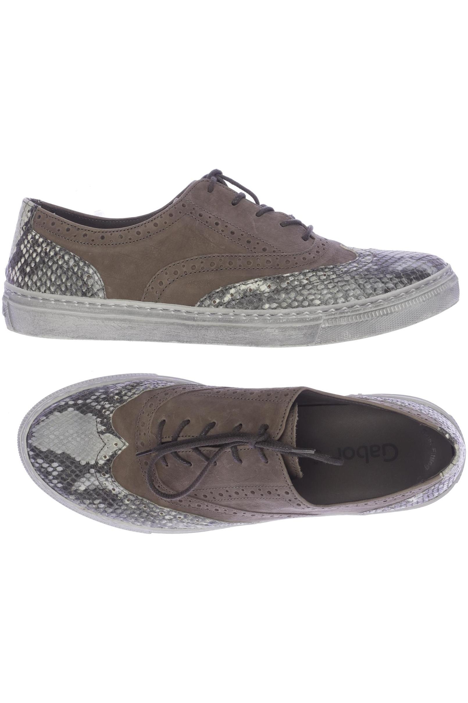 

Gabor Damen Halbschuh, braun, Gr. 6.5