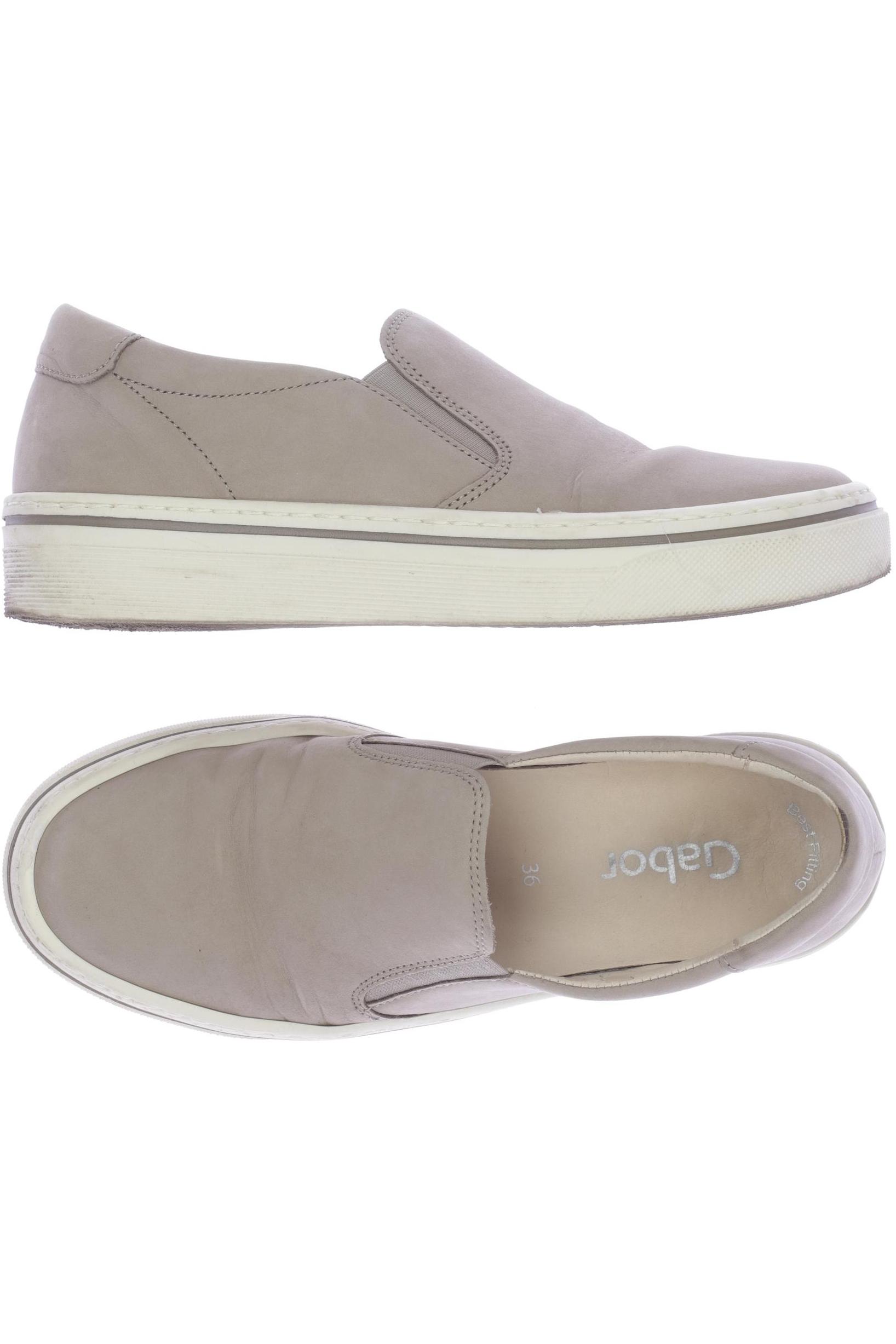 

Gabor Damen Halbschuh, beige, Gr. 36