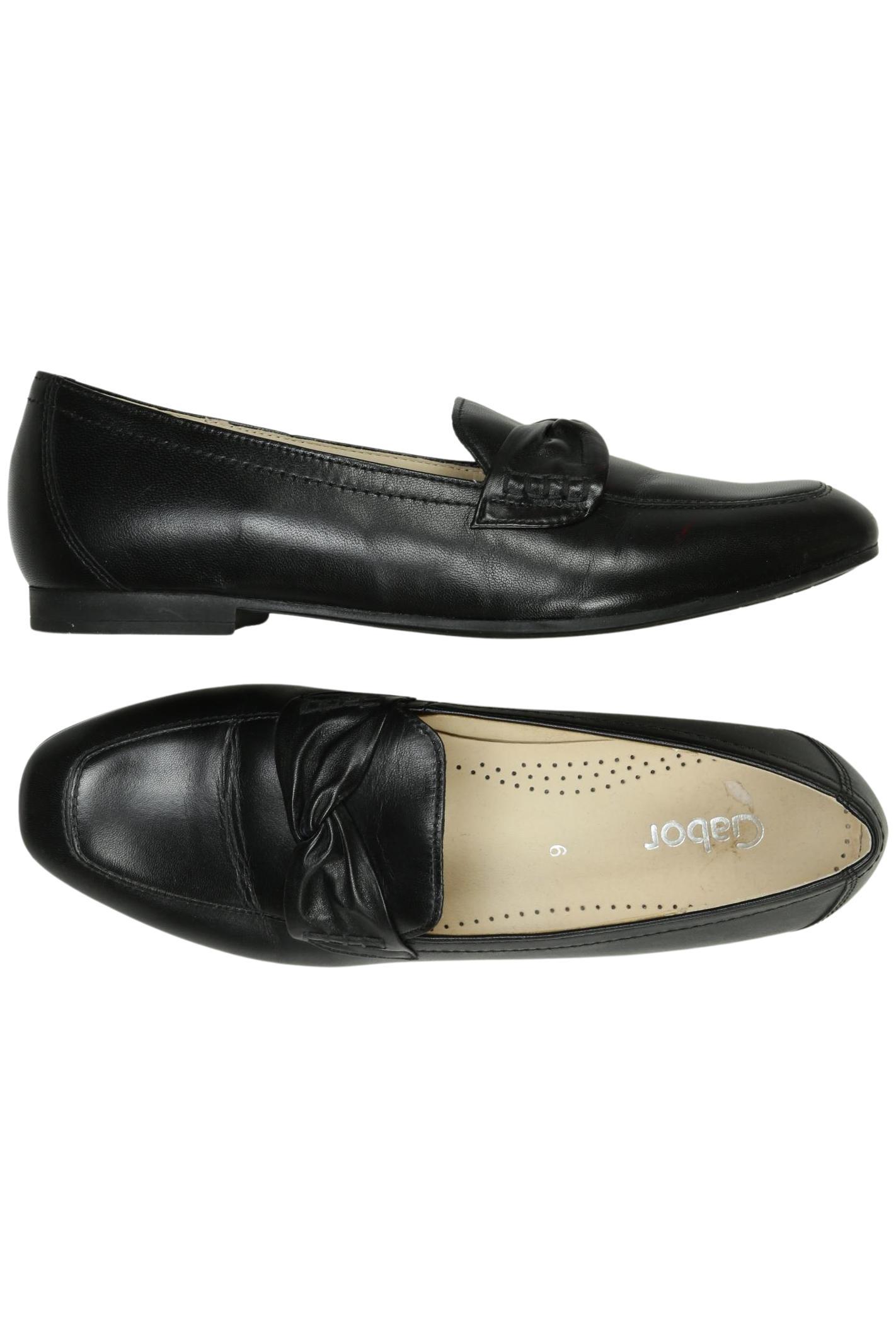 

Gabor Damen Halbschuh, schwarz, Gr. 6