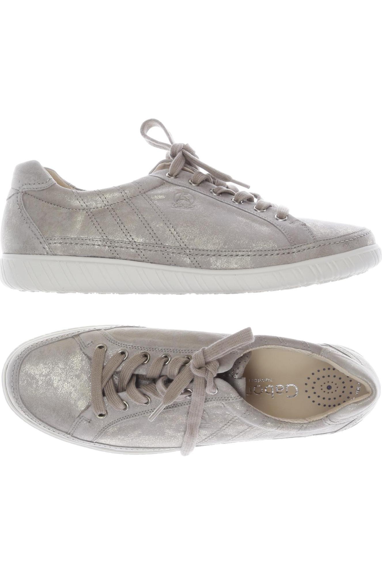 

Gabor Damen Halbschuh, beige, Gr. 8