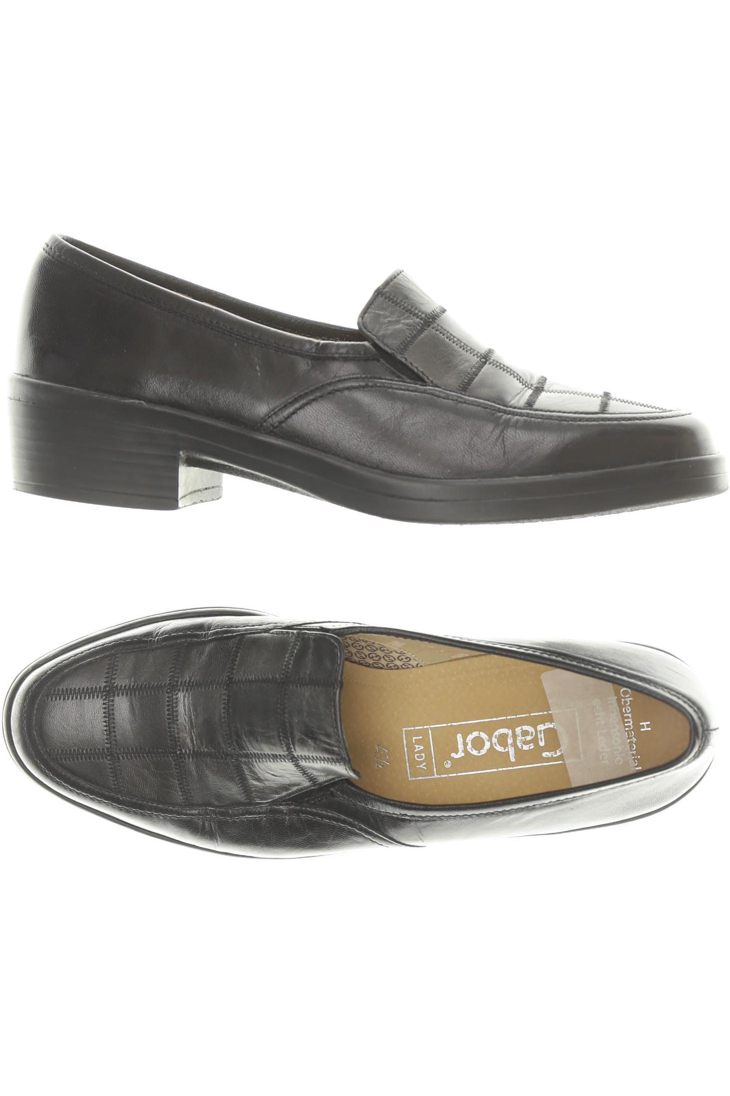 

Gabor Damen Halbschuh, schwarz, Gr. 4.5