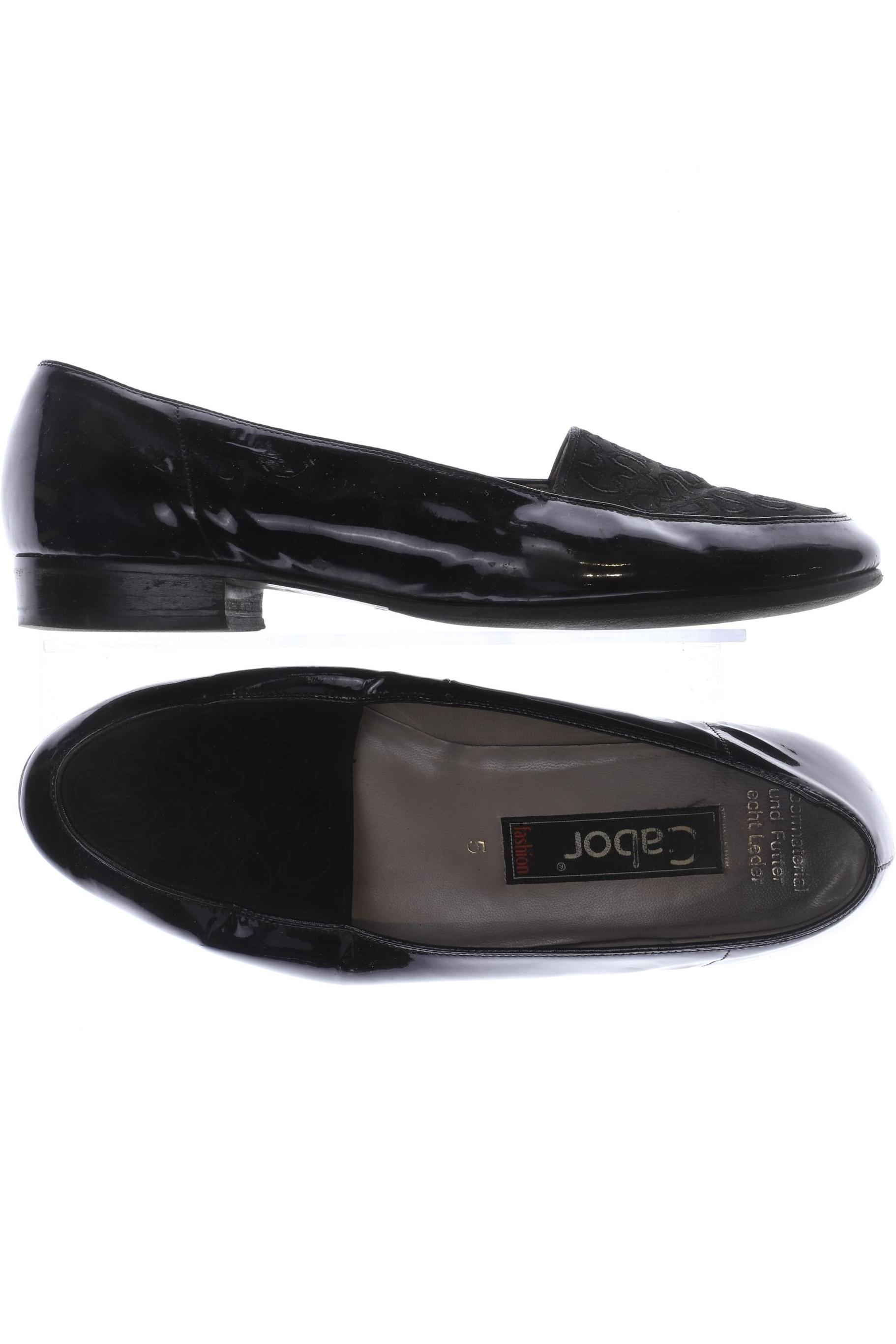 

Gabor Damen Halbschuh, schwarz, Gr. 5