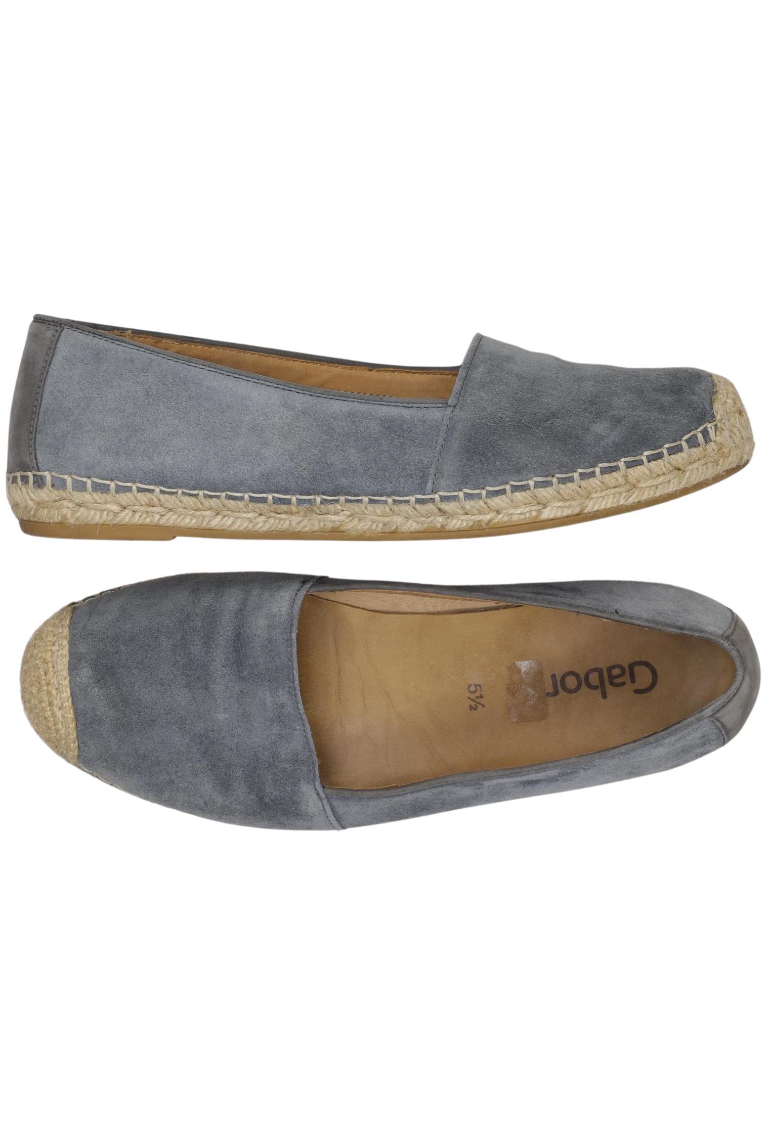 

Gabor Damen Halbschuh, blau, Gr. 5.5