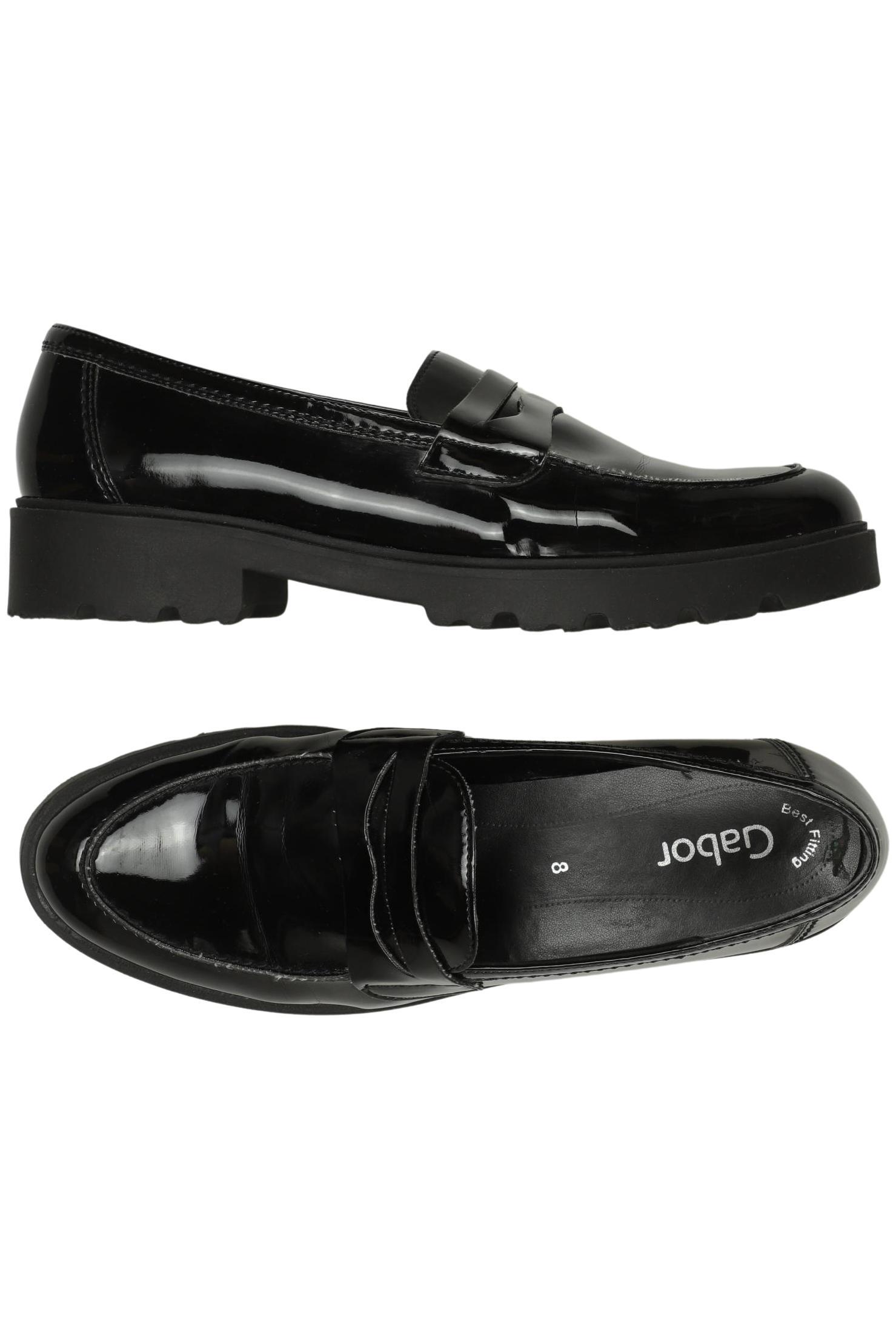 

Gabor Damen Halbschuh, schwarz, Gr. 8