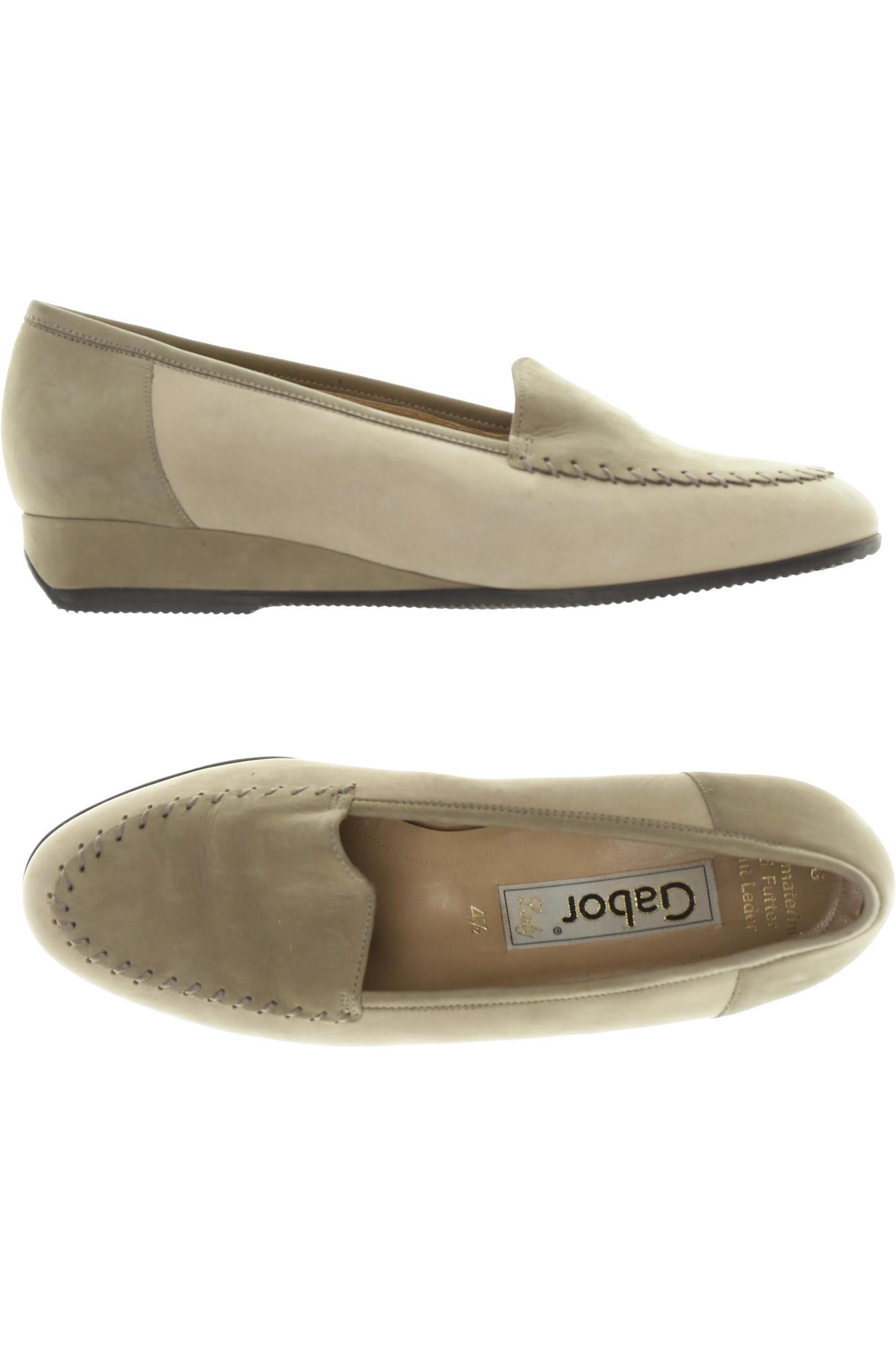 

Gabor Damen Halbschuh, beige, Gr. 4.5